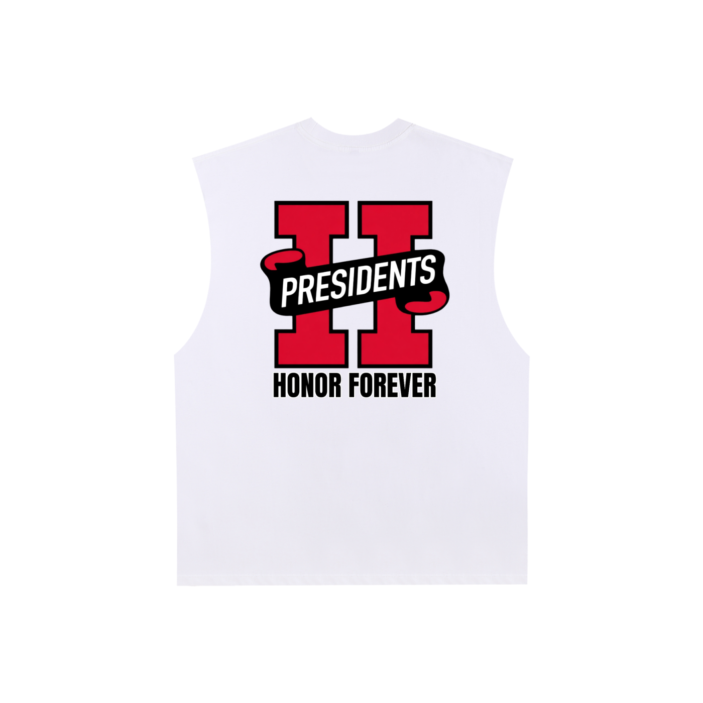 Raw Edge Cotton Tank Top