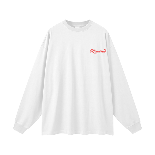 Monte Mori Oversized Unisex Long Sleeve T-Shirt - Memento Mori Clothing
