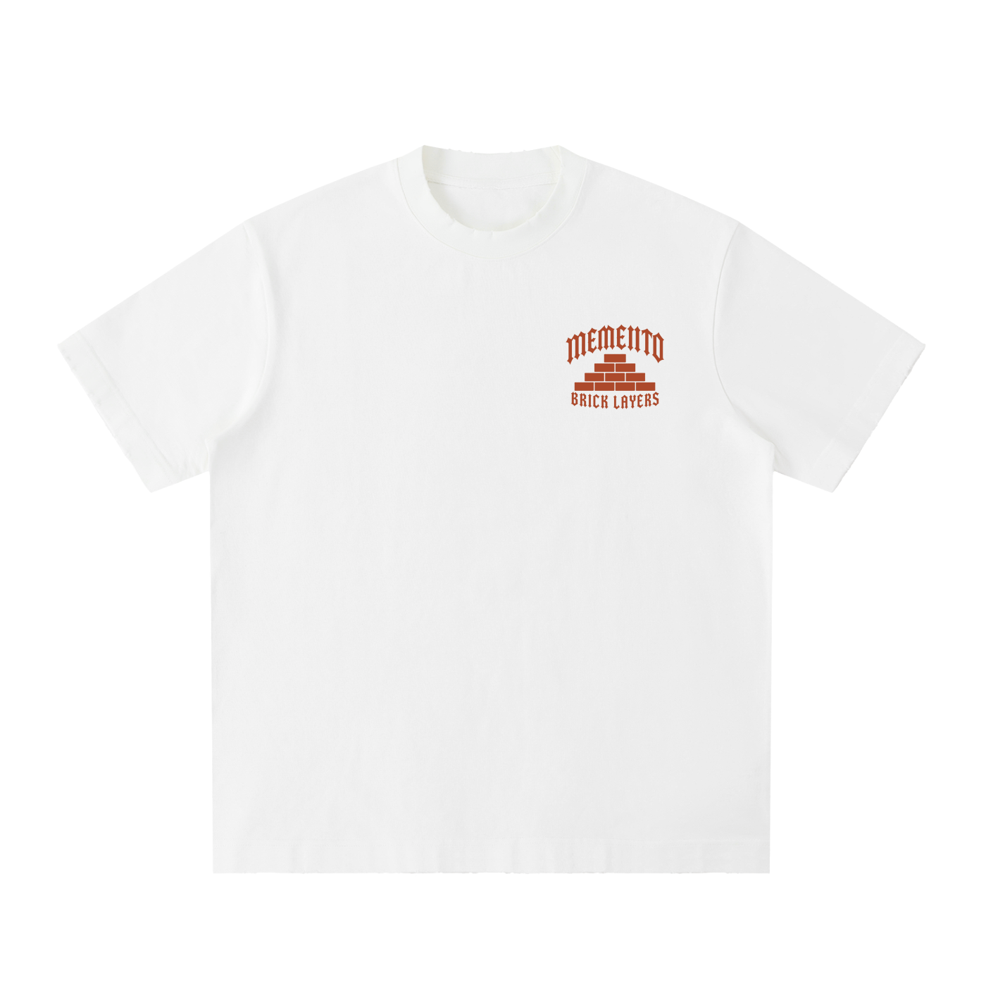 Vintage Brick Layers Washed Frayed T-Shirt