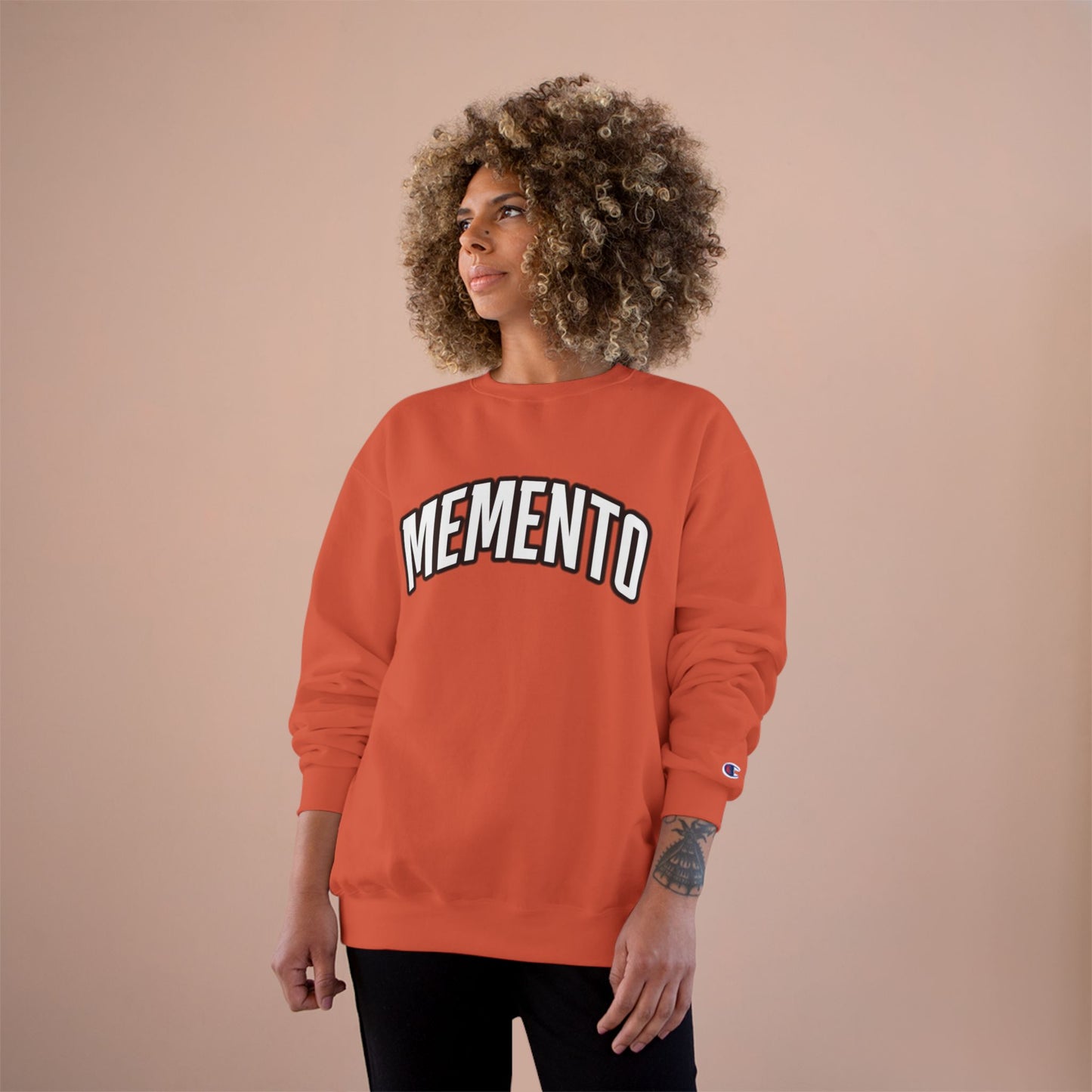 Champion Crewneck Sweatshirt — Memento Essential Everyday Comfy Pullover