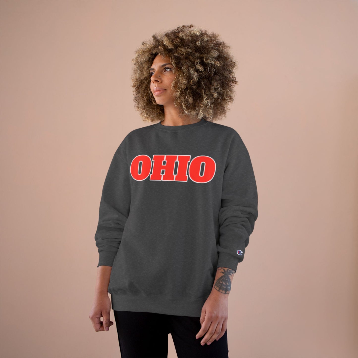 O-H-I-O Champion Sweatshirt - Memento Mori Clothing