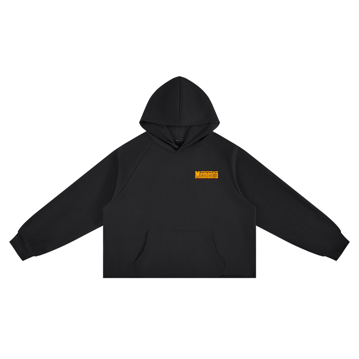 Devil Lies Unisex Vintage Wash Raw Edge Boxy Hoodie
