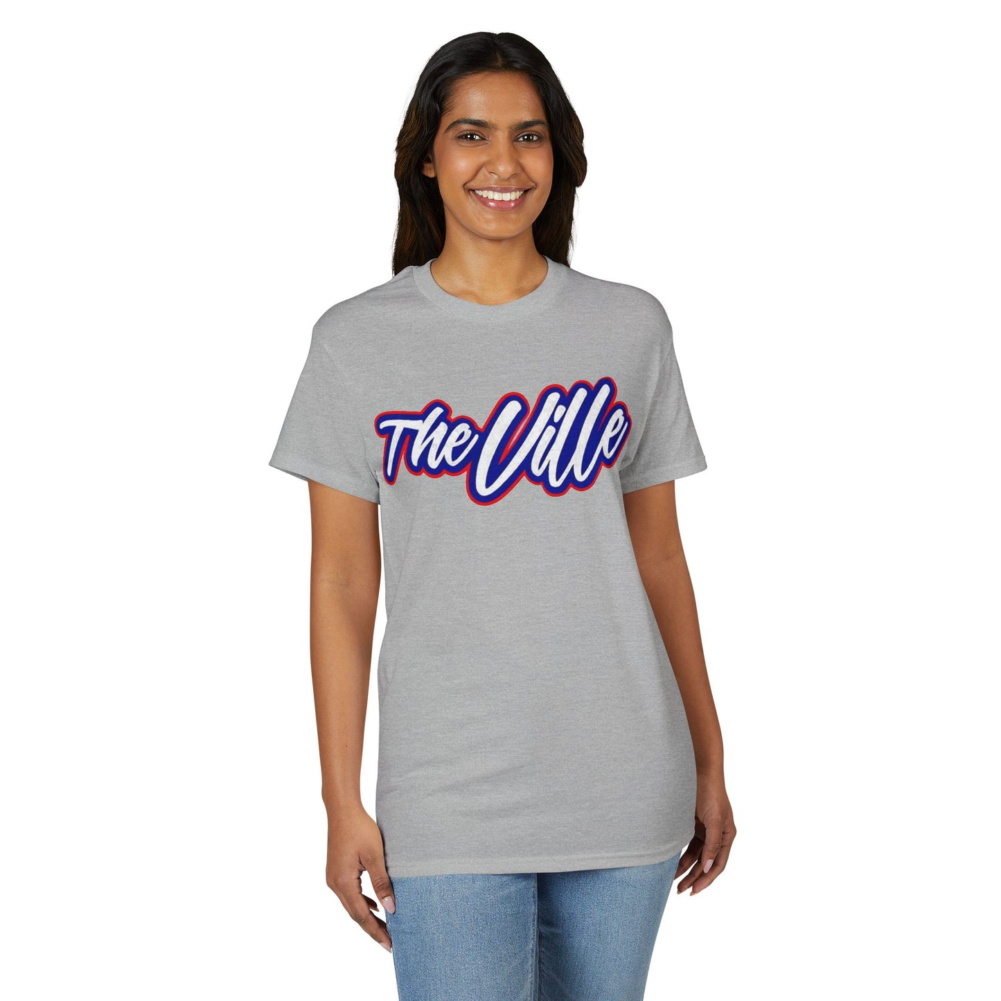 The Ville Script T-Shirt — Retro Athletic Graphic Tee