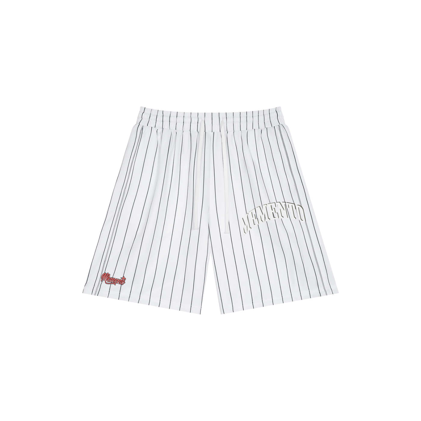 Unisex Striped Loose Fit Shorts - Memento Mori Clothing