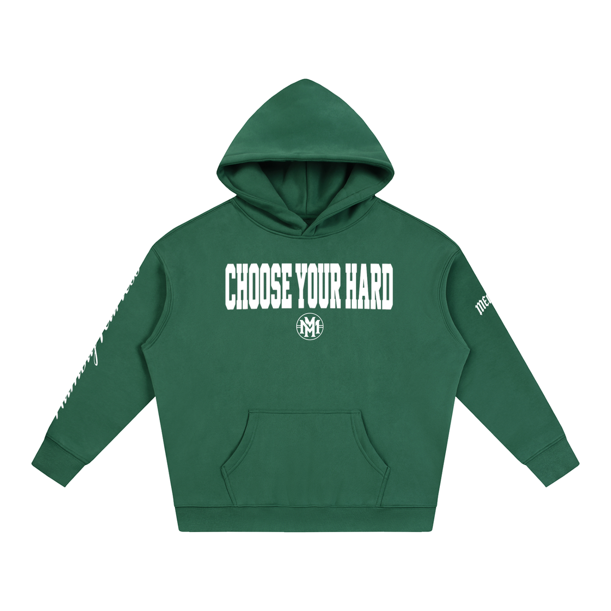 Choose Your Hard Fleeced Hoodie