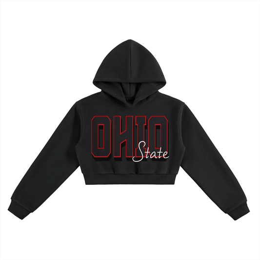 Women's' Essential Cropped Hoodie