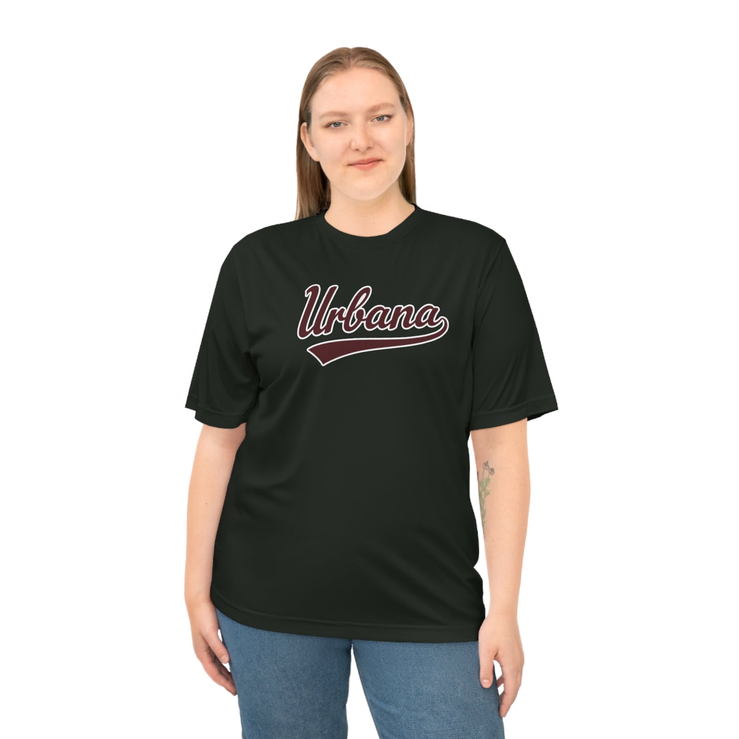 Urbana Performance Tee — "WORK. TOUGH. US." Athletic Tech Shirt - Memento Mori Clothing