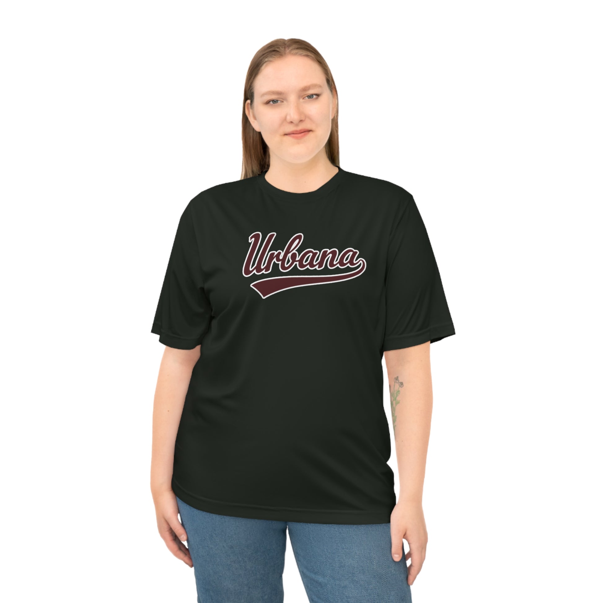 Urbana Performance Tee — "WORK. TOUGH. US." Athletic Tech Shirt - Memento Mori Clothing