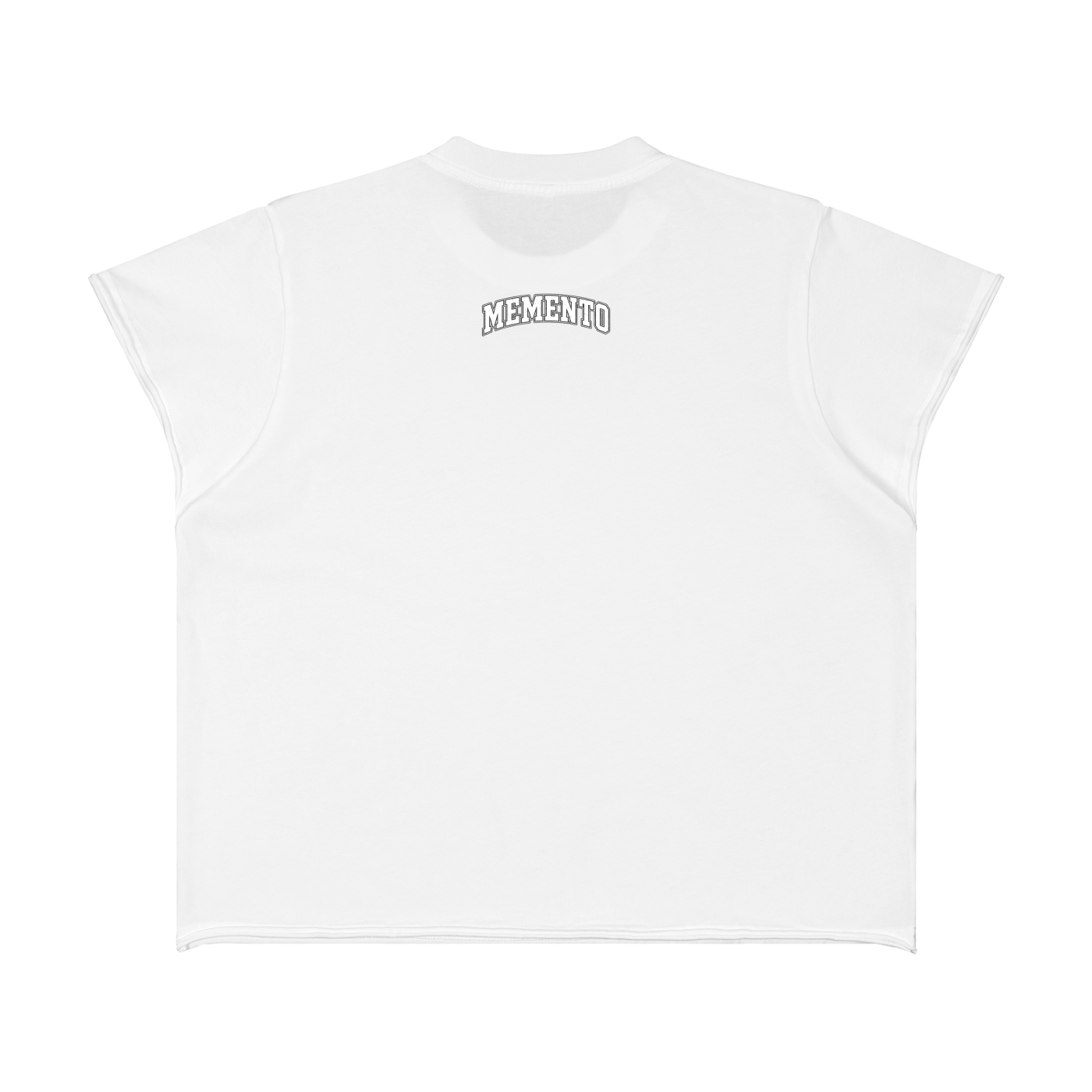 Unisex Boxy Raw Edge T-Shirt