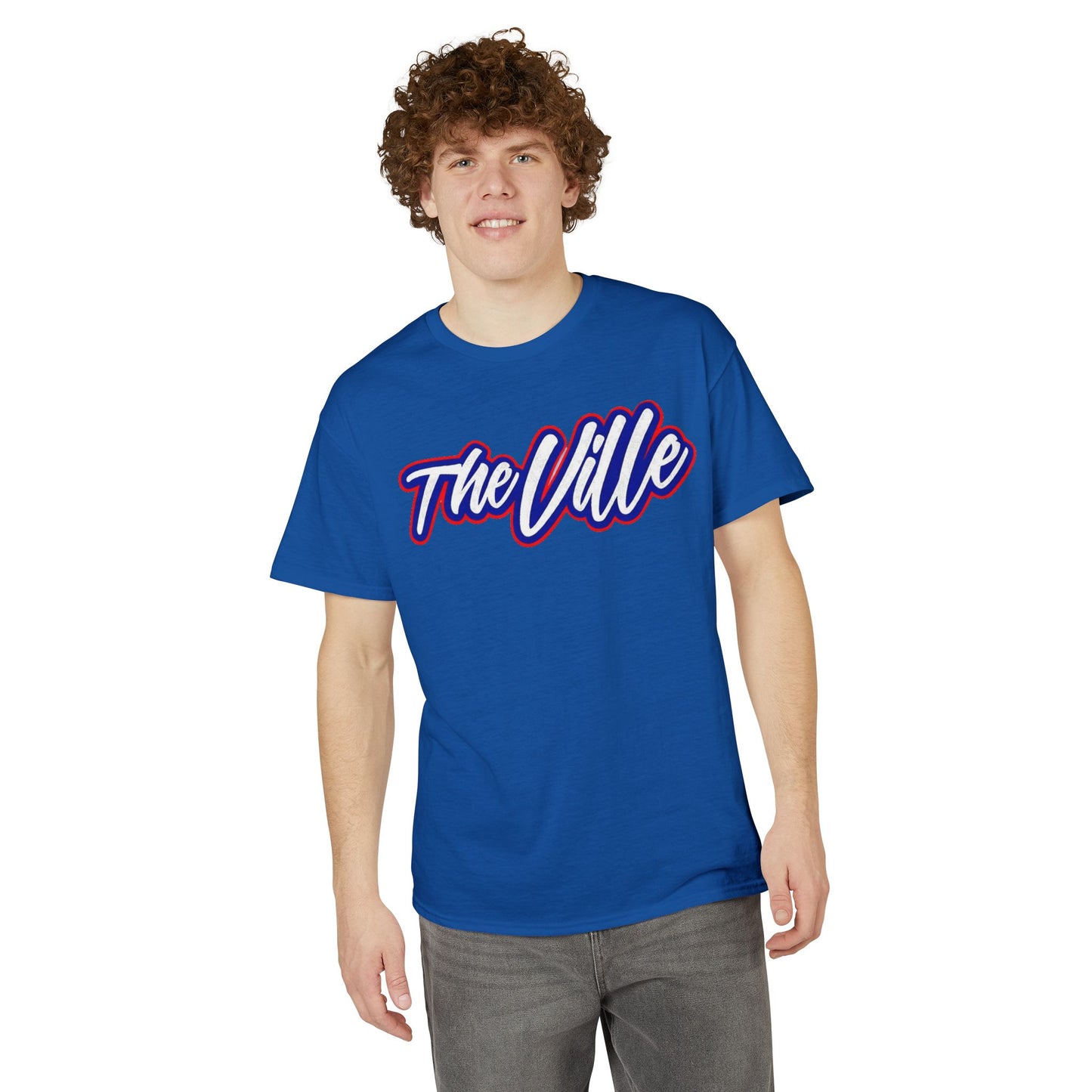 The Ville Script T-Shirt — Retro Athletic Graphic Tee