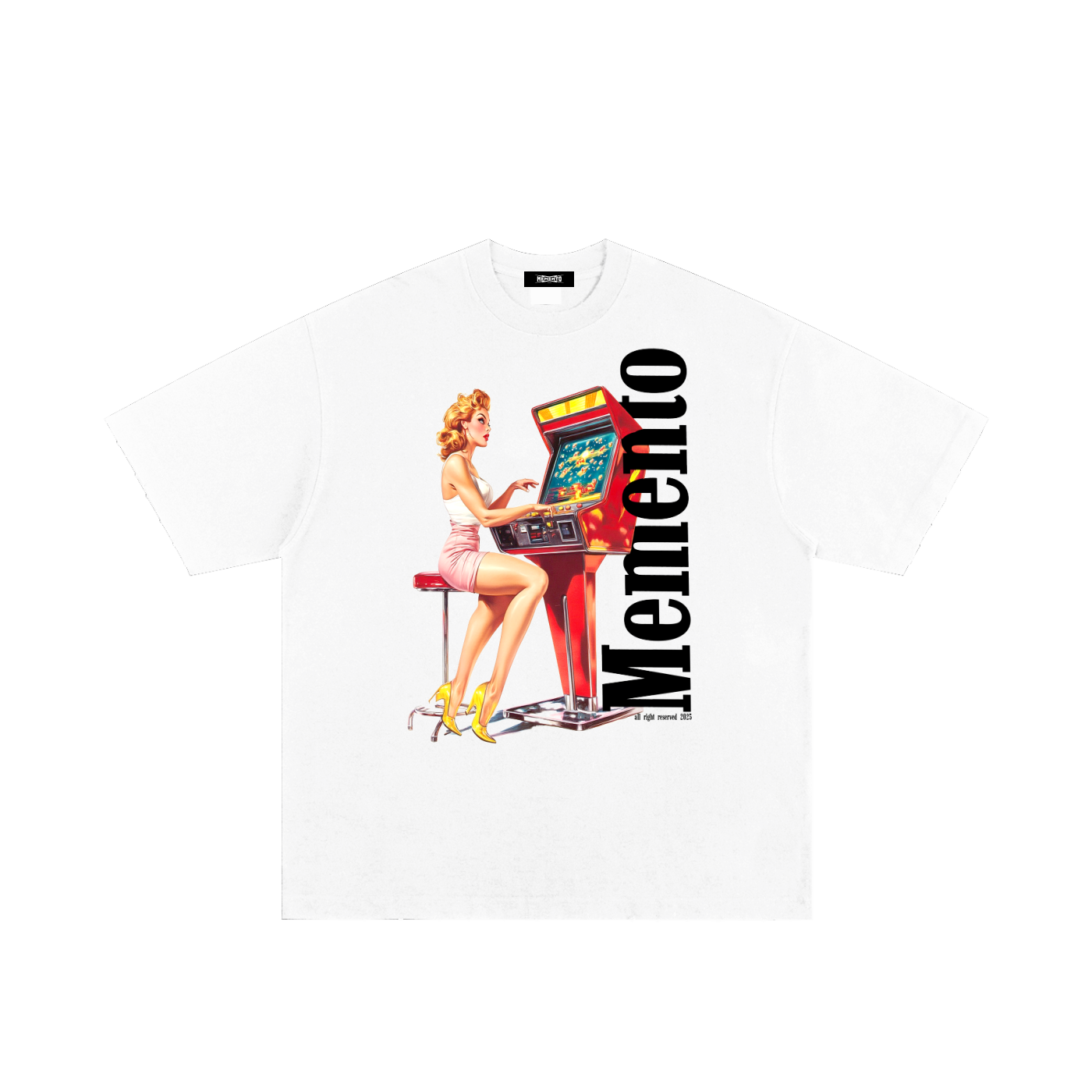 Game Over Hand-frayed T-Shirt