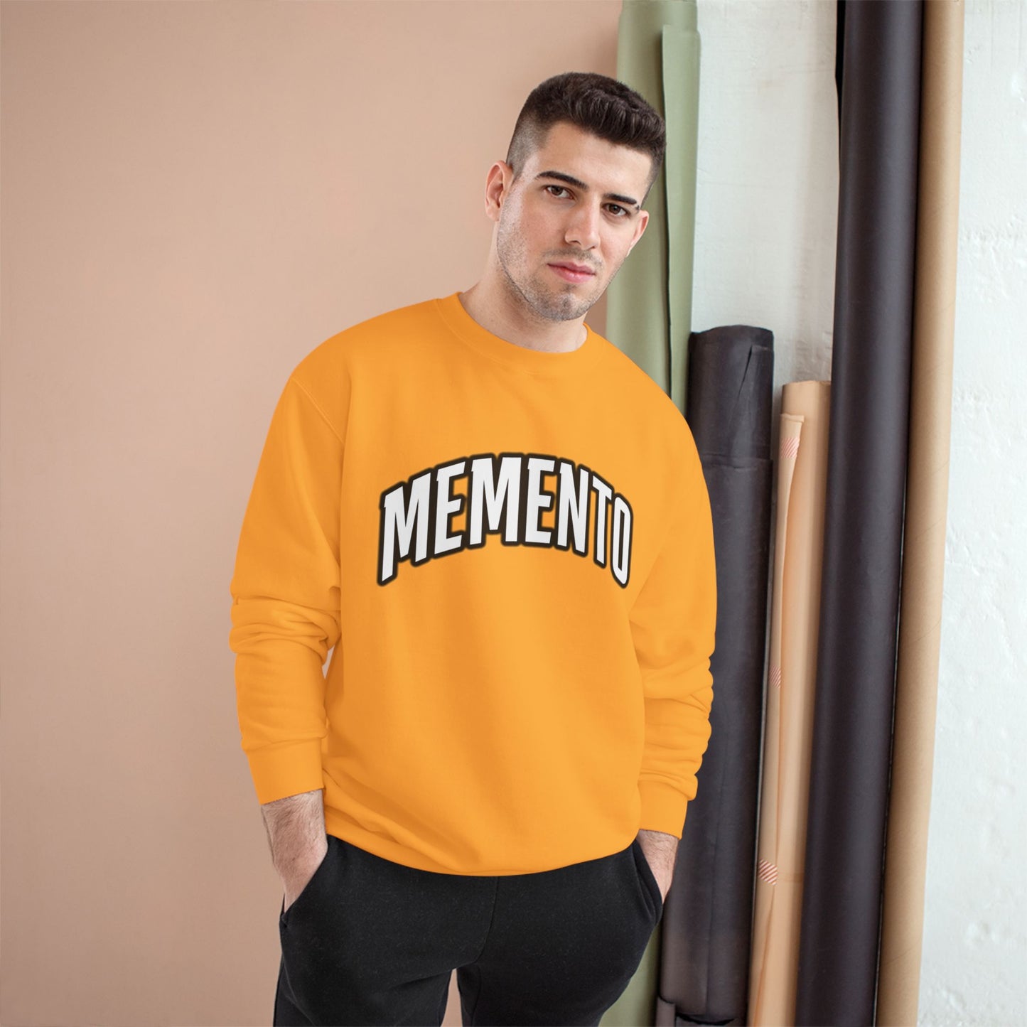 Champion Crewneck Sweatshirt — Memento Essential Everyday Comfy Pullover