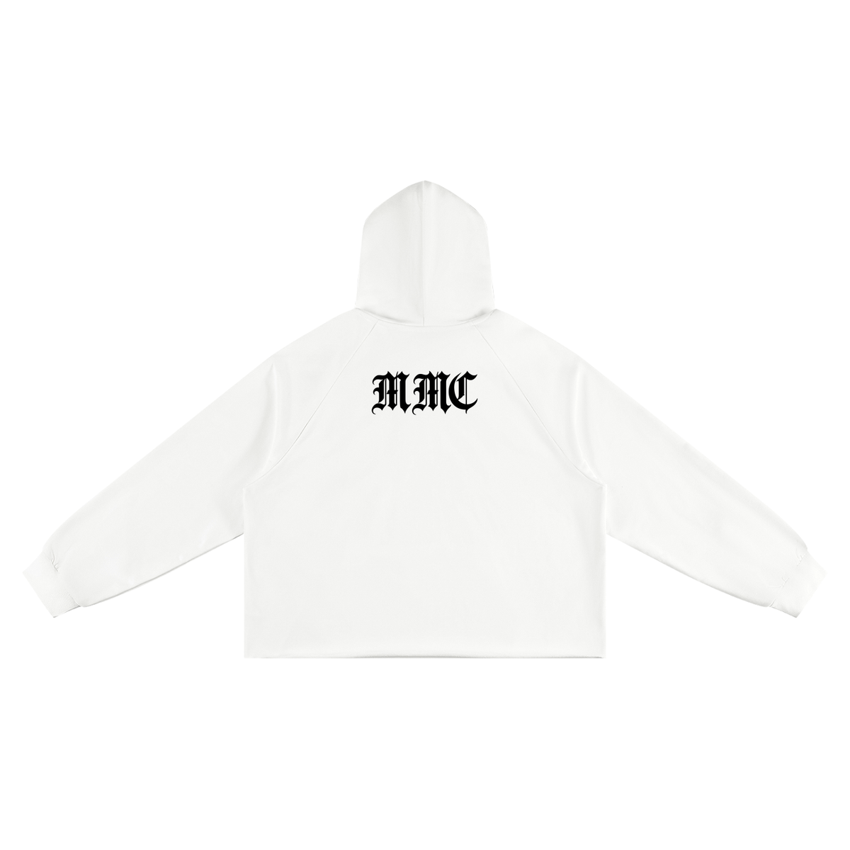 Skully Unisex Vintage Wash Raw Edge Boxy Hoodie