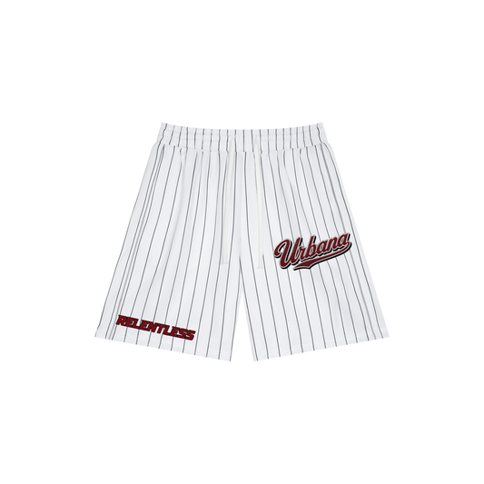 Unisex Striped Loose Fit Shorts