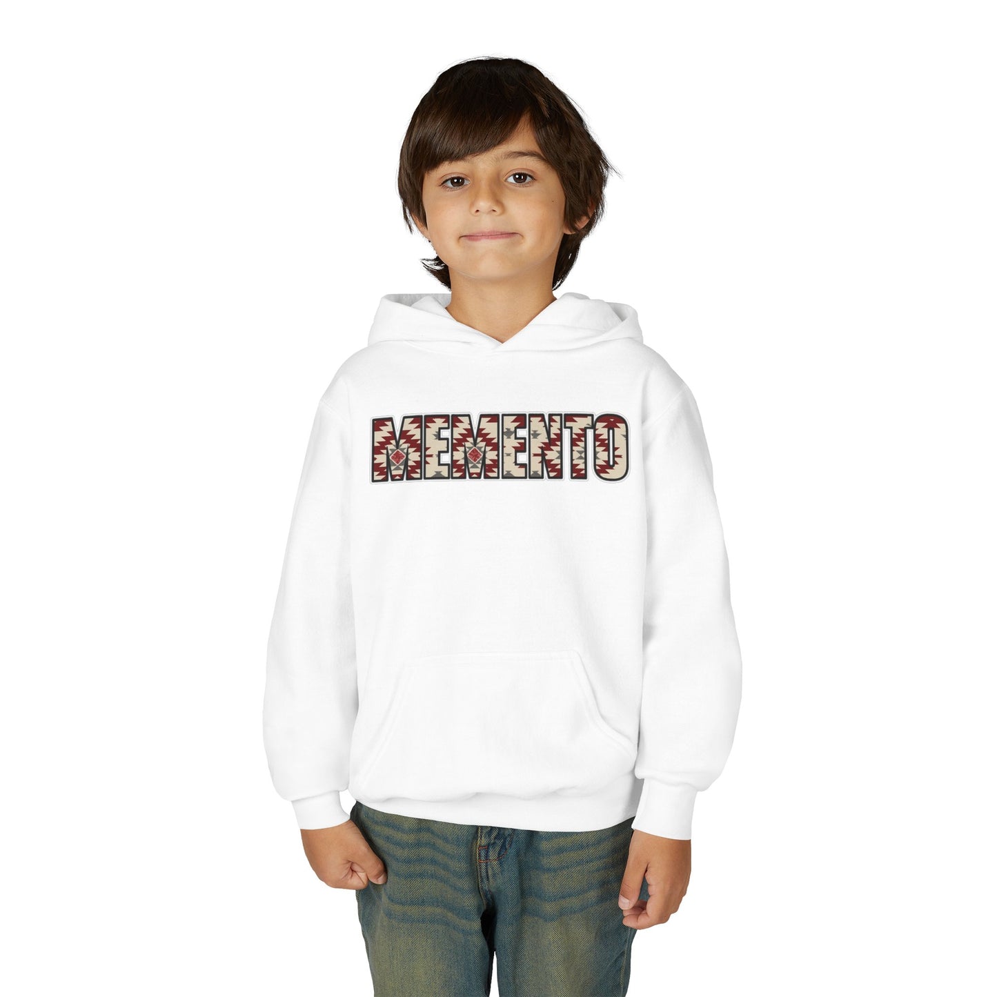 "MEMENTO" Aztec Logo Pullover - Memento Mori Clothing