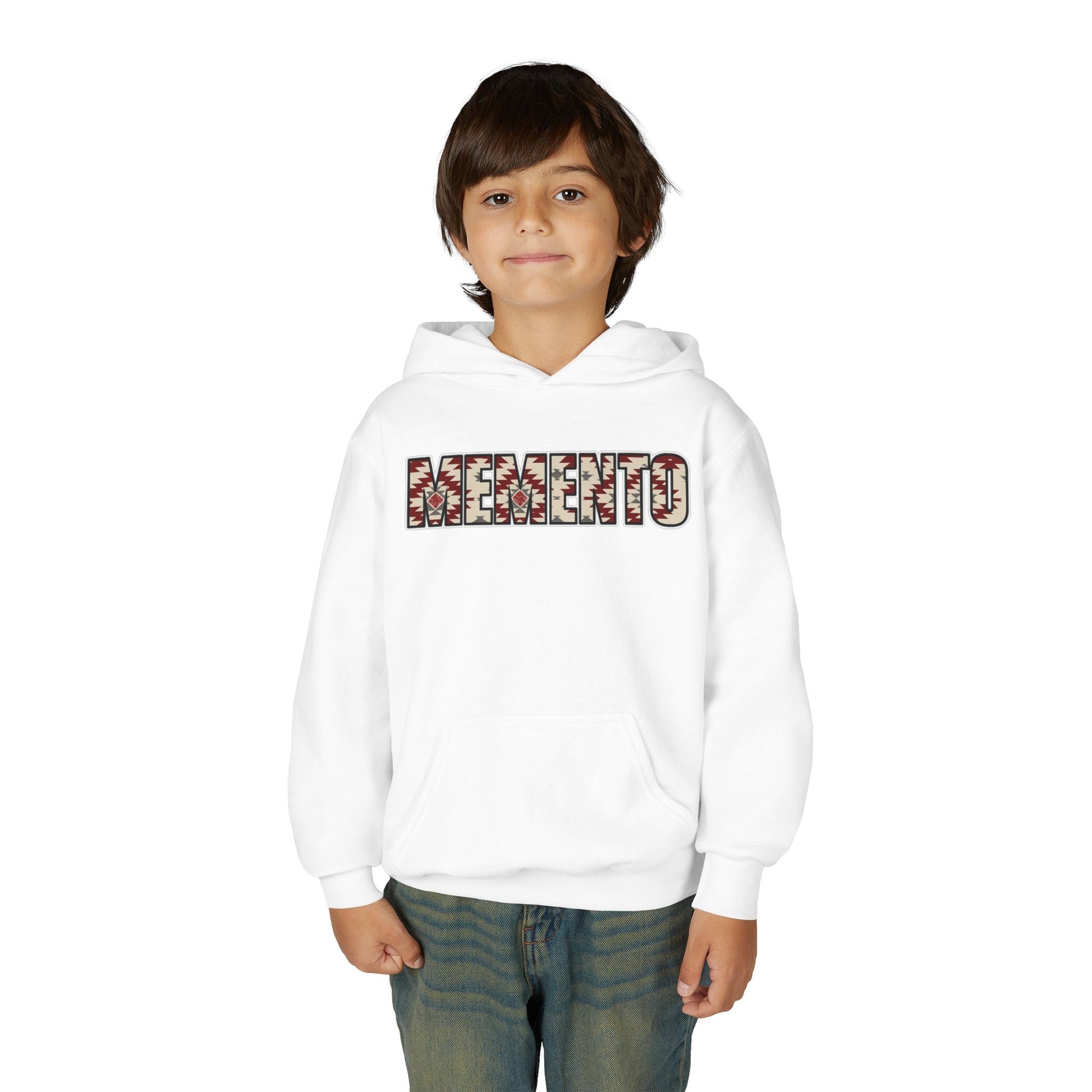 "MEMENTO" Aztec Logo Pullover - Memento Mori Clothing