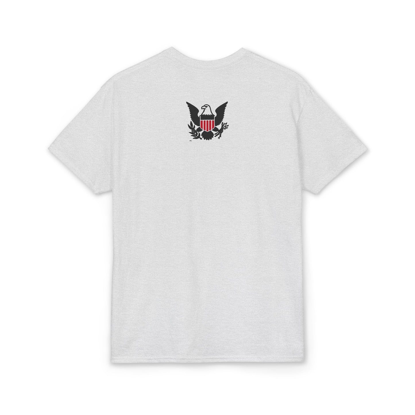 Presidents Script T-Shirt — Vintage Collegiate Tee with Eagle Crest