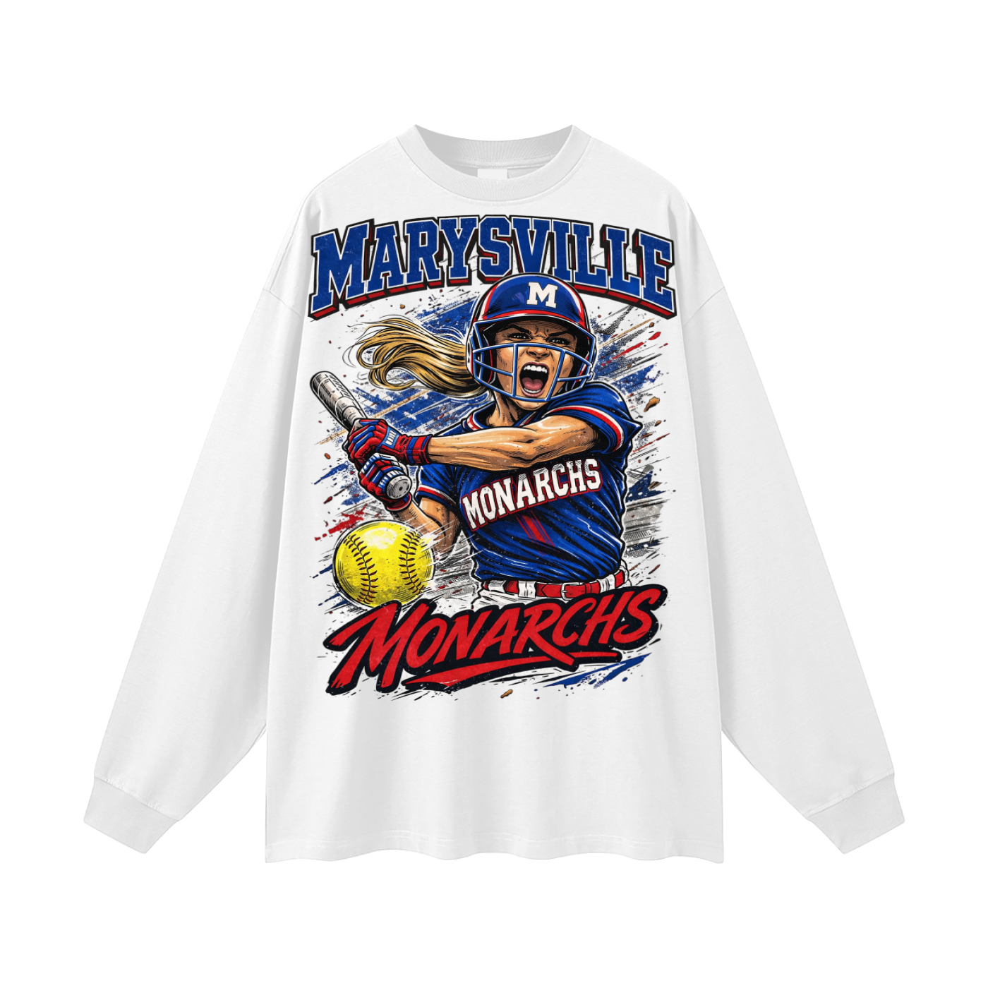 Ville 1 Oversized Unisex Long Sleeve T-Shirt - Memento Mori Clothing