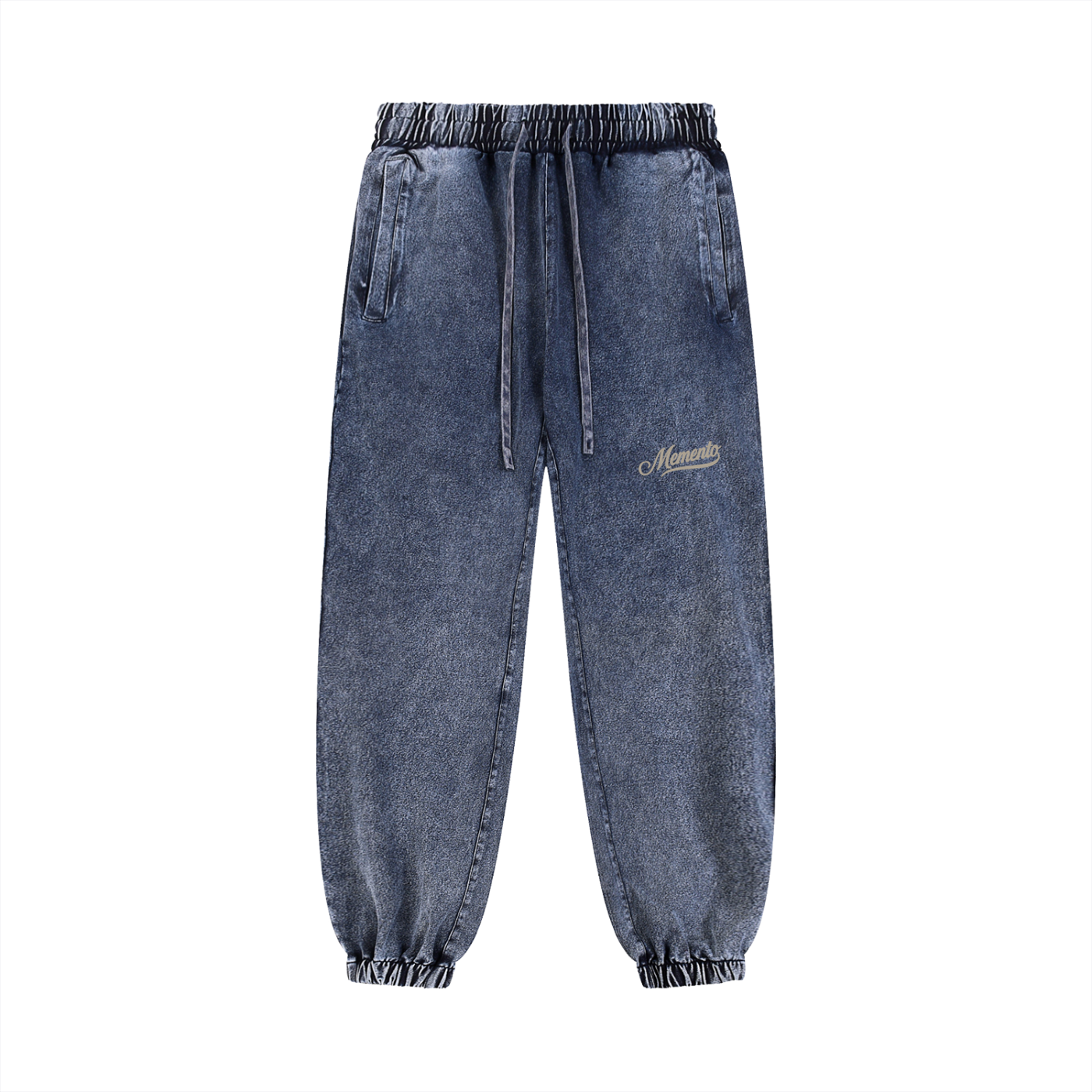 Snow Wash Jogged Sweatpants - Memento Mori Clothing