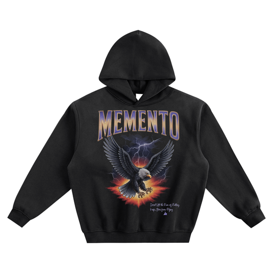 Fly Boxy Hoodie - Memento Mori Clothing