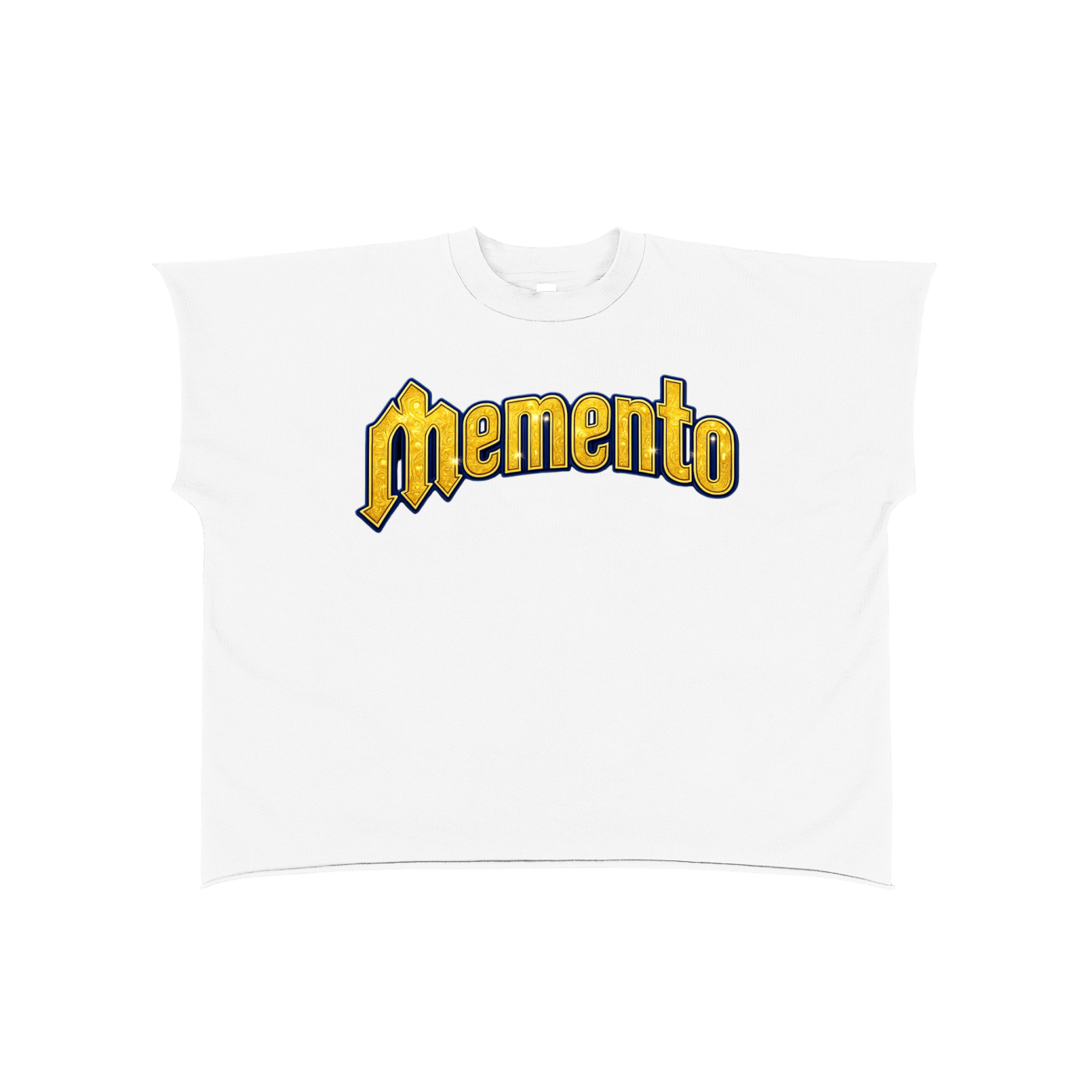 Raw Edge Boxy Non-Shrink T-Shirt - Memento Mori Clothing