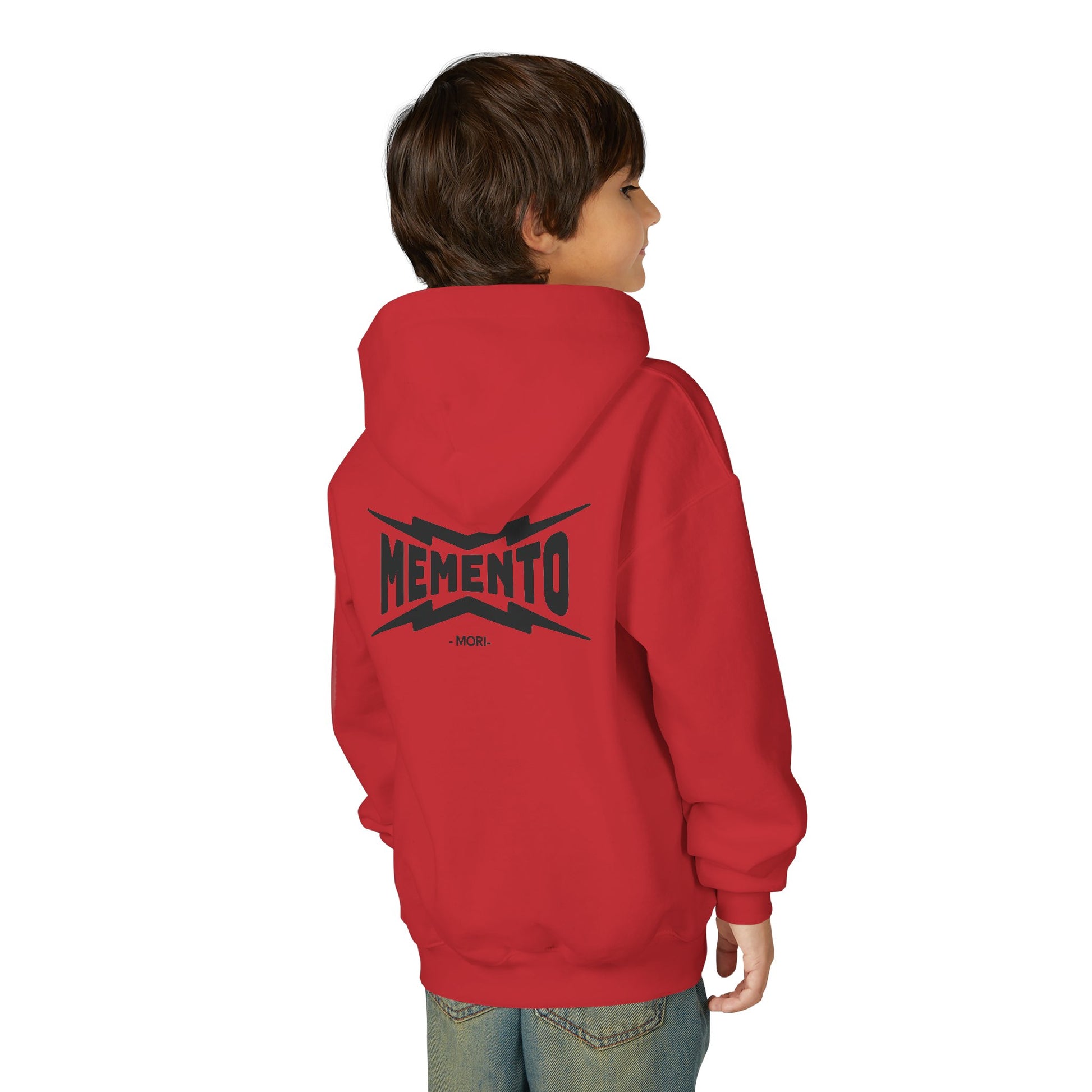Kids Memento Ravens Hoodie — Youth Hooded Sweatshirt - Memento Mori Clothing