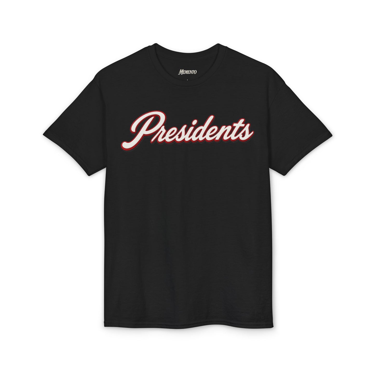 Presidents Script T-Shirt — Vintage Collegiate Tee with Eagle Crest