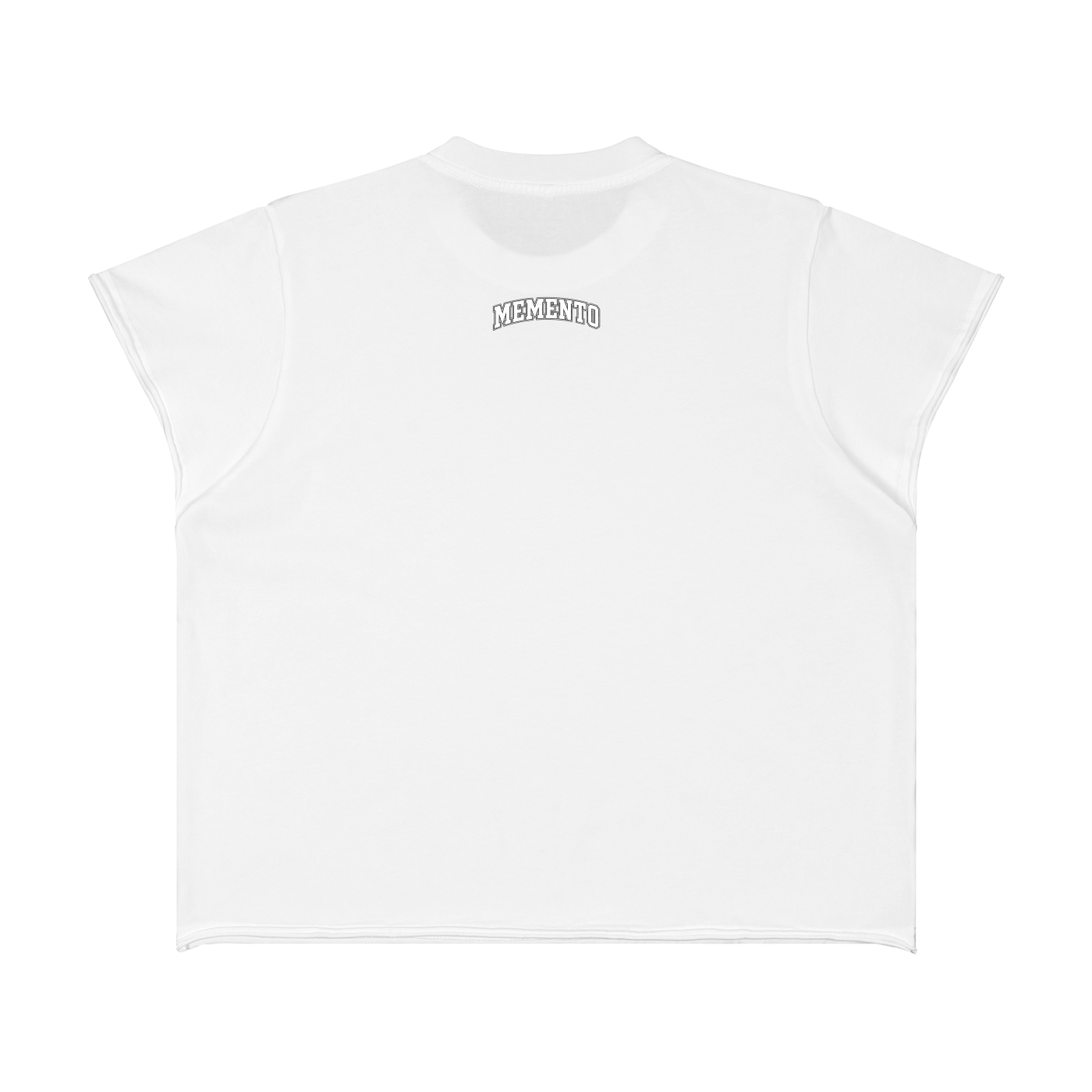 Unisex Boxy Raw Edge T-Shirt