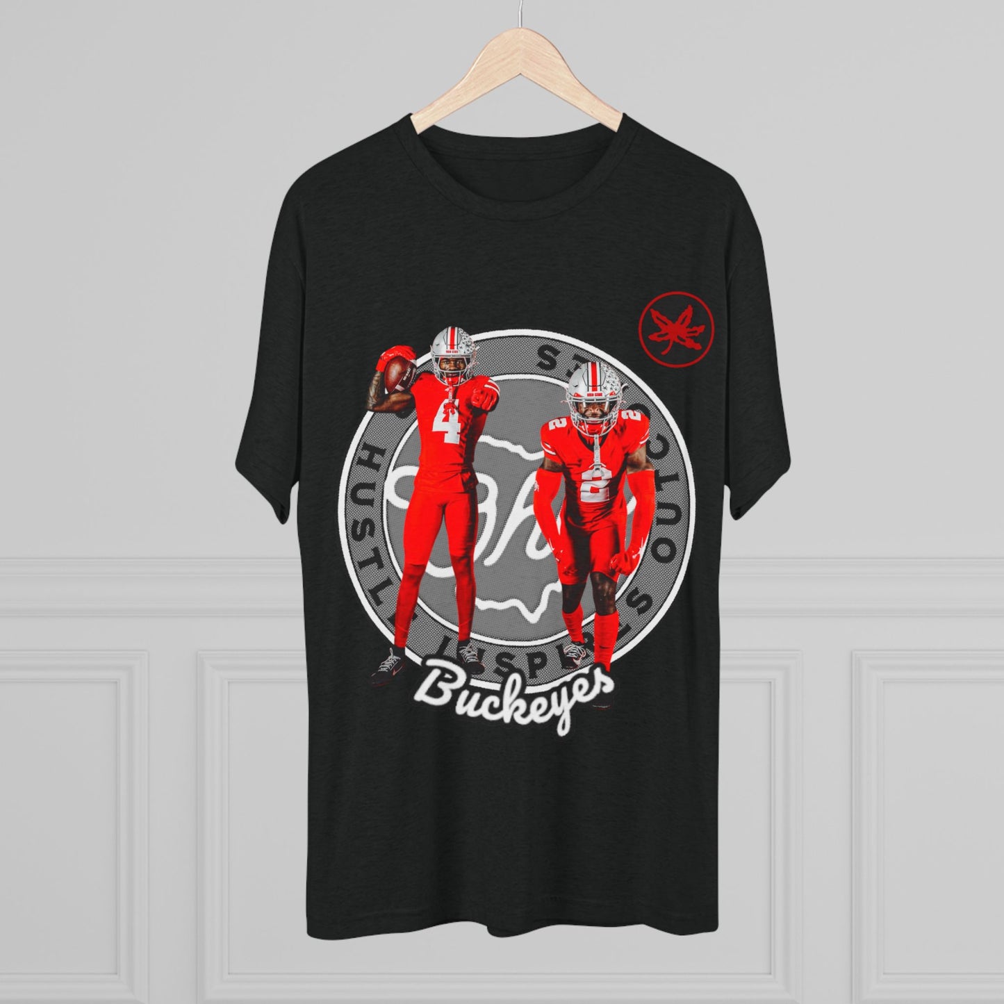 Buckeyes Unisex Tri-Blend T-shirt - Memento Mori Clothing