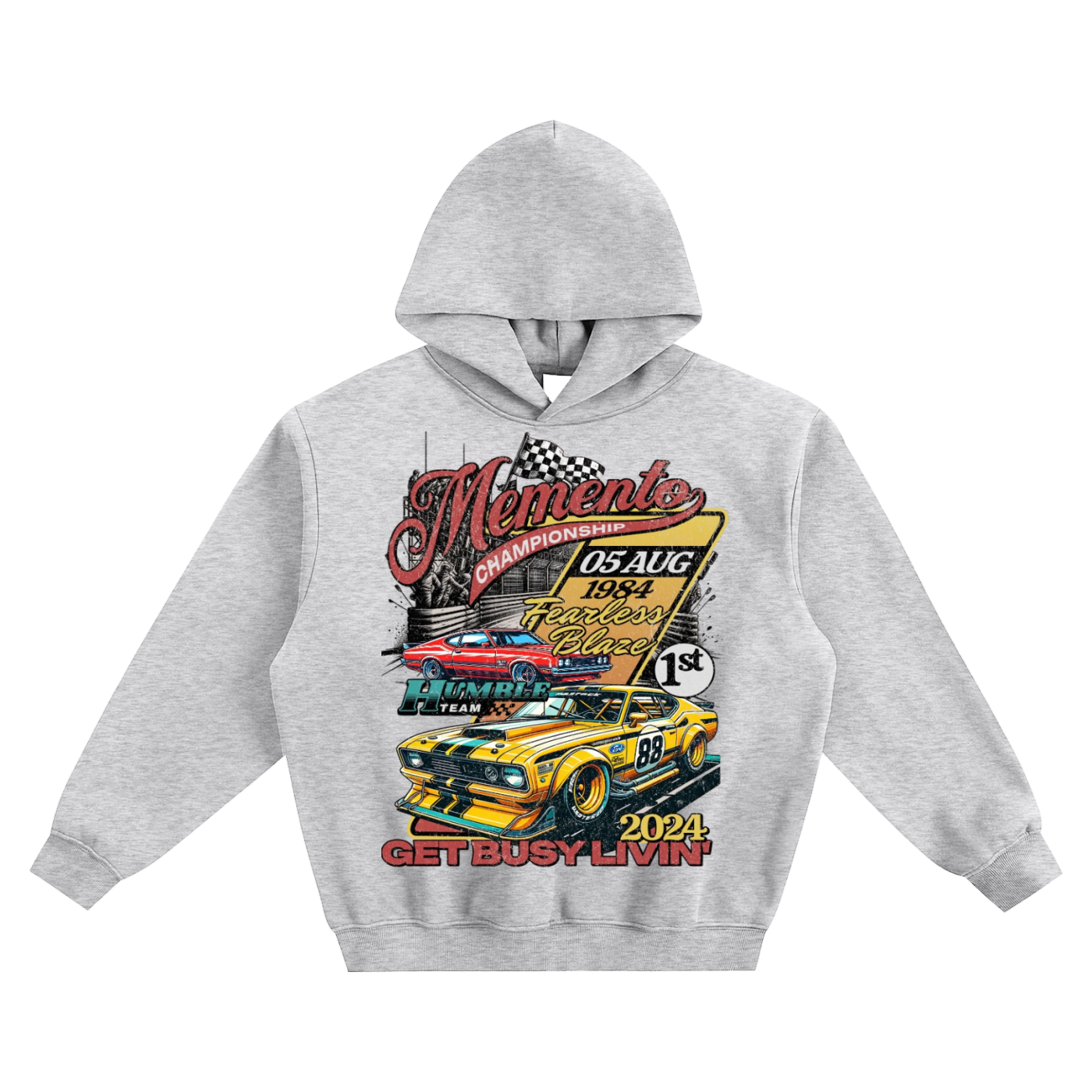 GBL Boxy Hoodie - Memento Mori Clothing