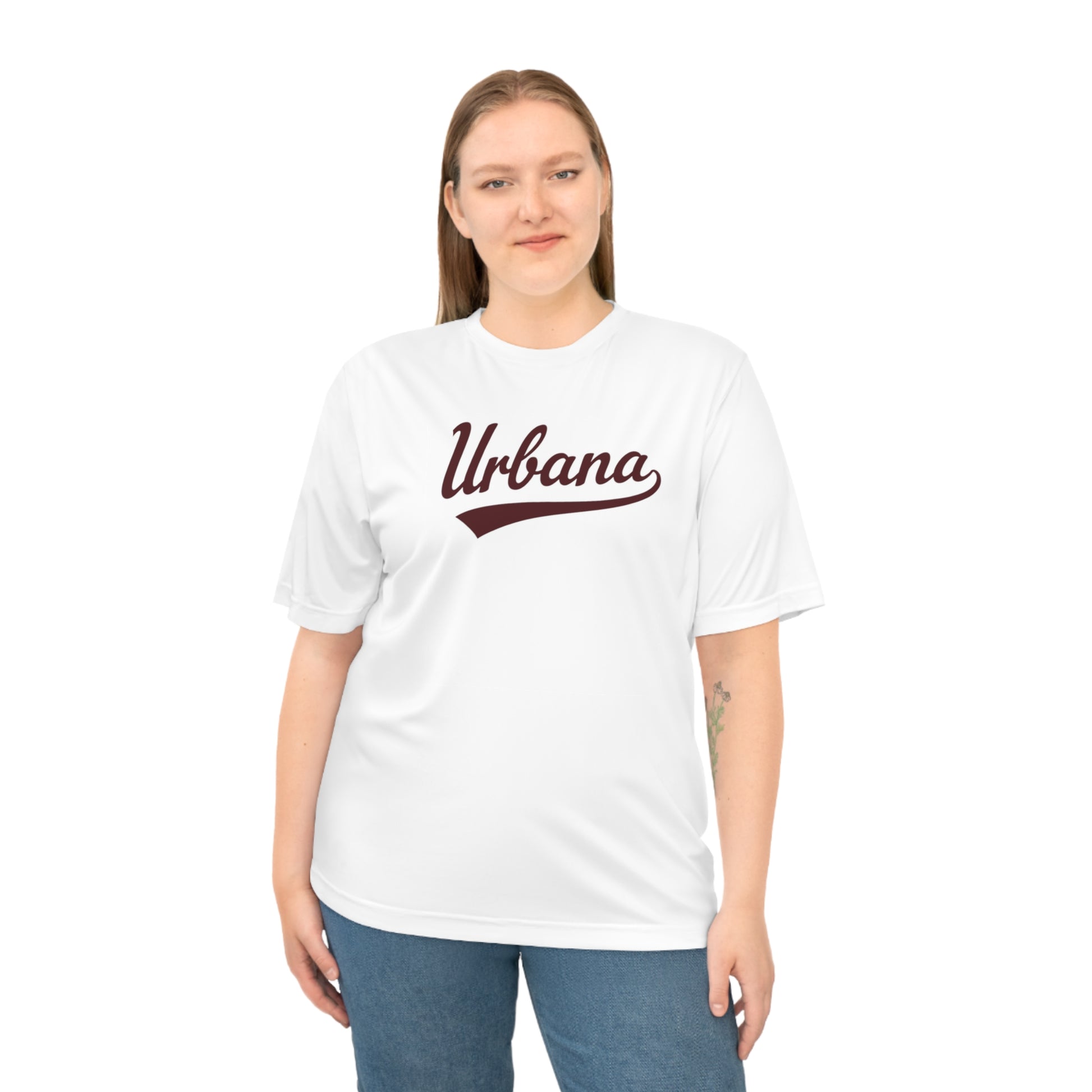 Urbana Performance Tee — "WORK. TOUGH. US." Athletic Tech Shirt - Memento Mori Clothing