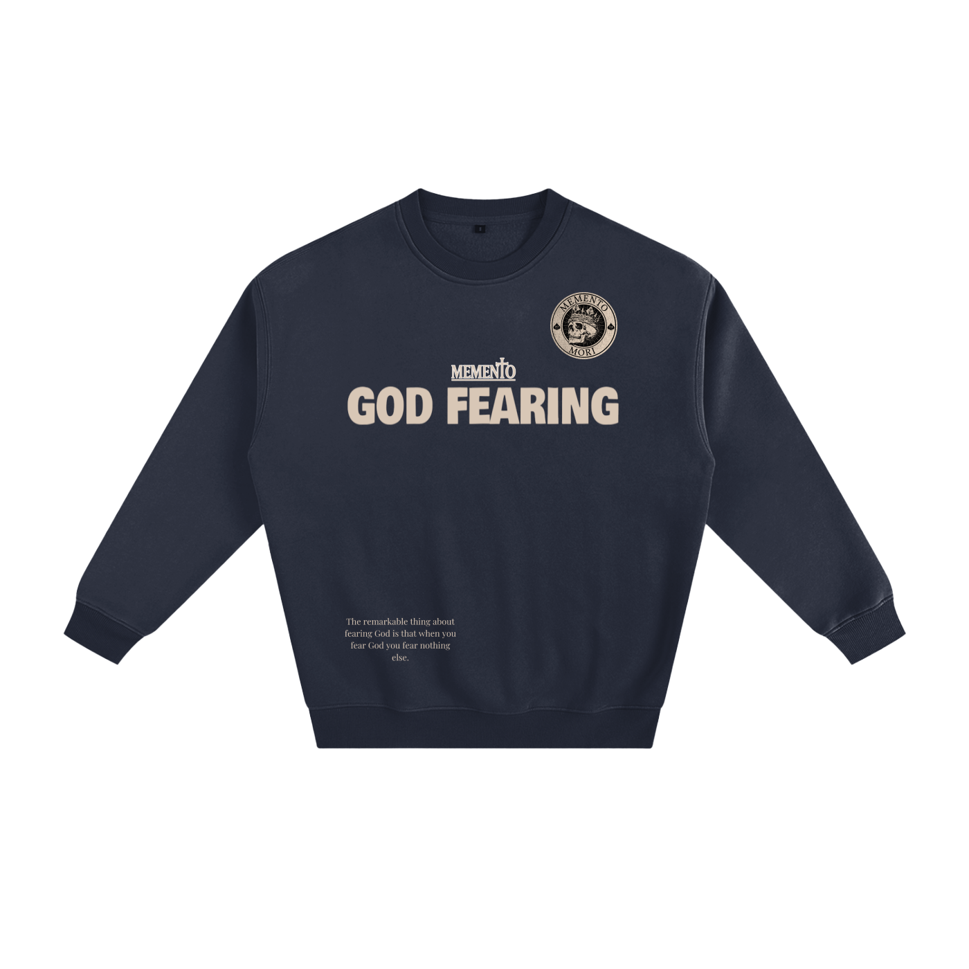God fearing,Fear of god,Sweatshirt,Crewneck,Boxy 