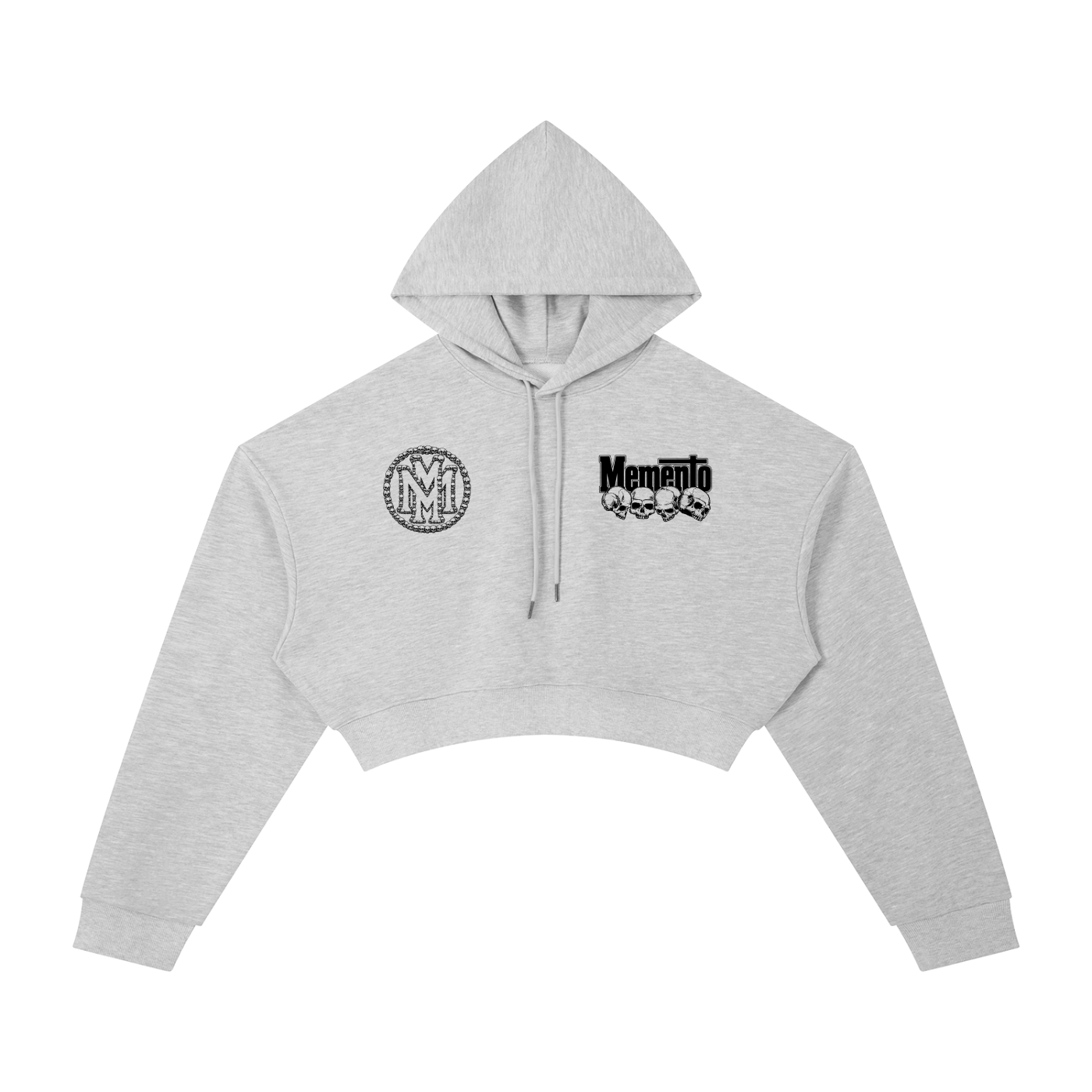 Bones Essential Cropped Hoodie