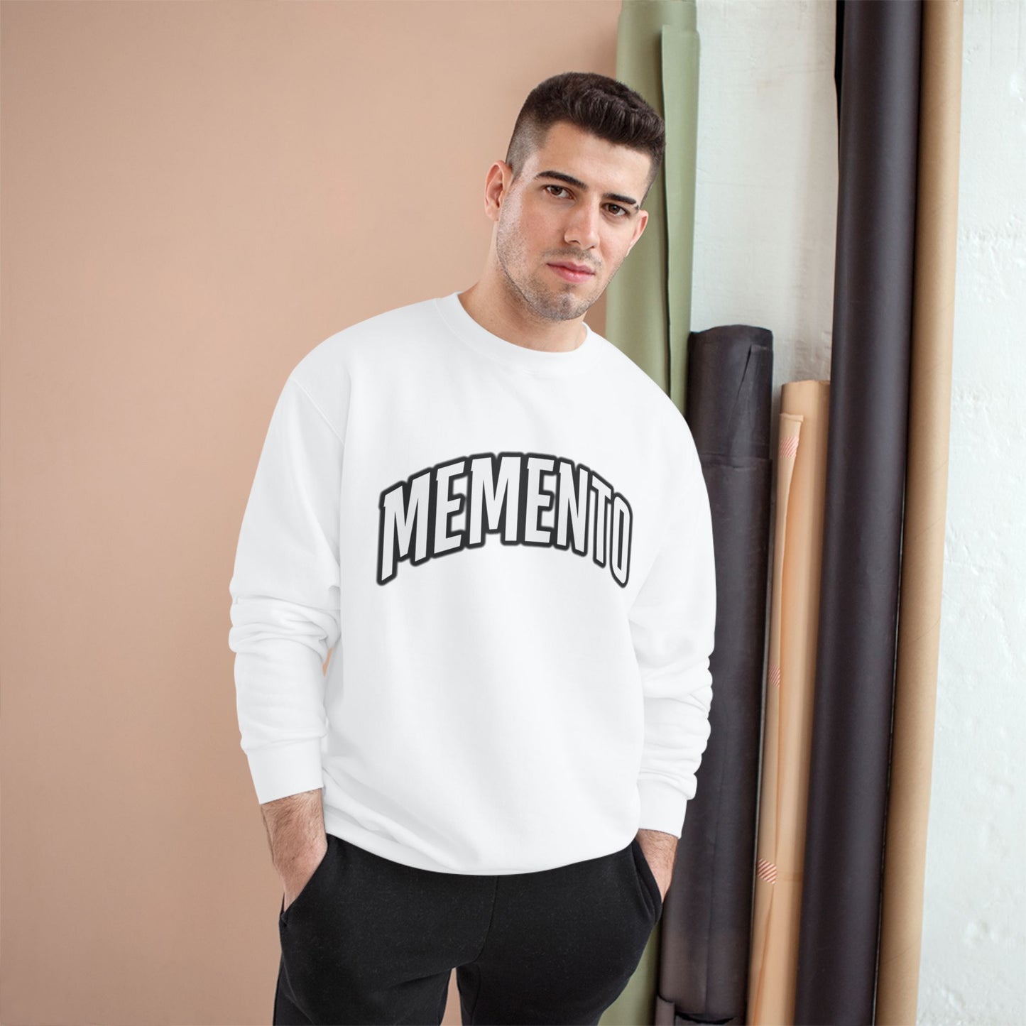 Champion Crewneck Sweatshirt — Memento Essential Everyday Comfy Pullover