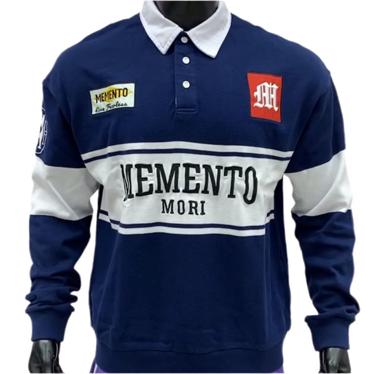 Memento Mori Long Sleeve Polo - Memento Mori Clothing