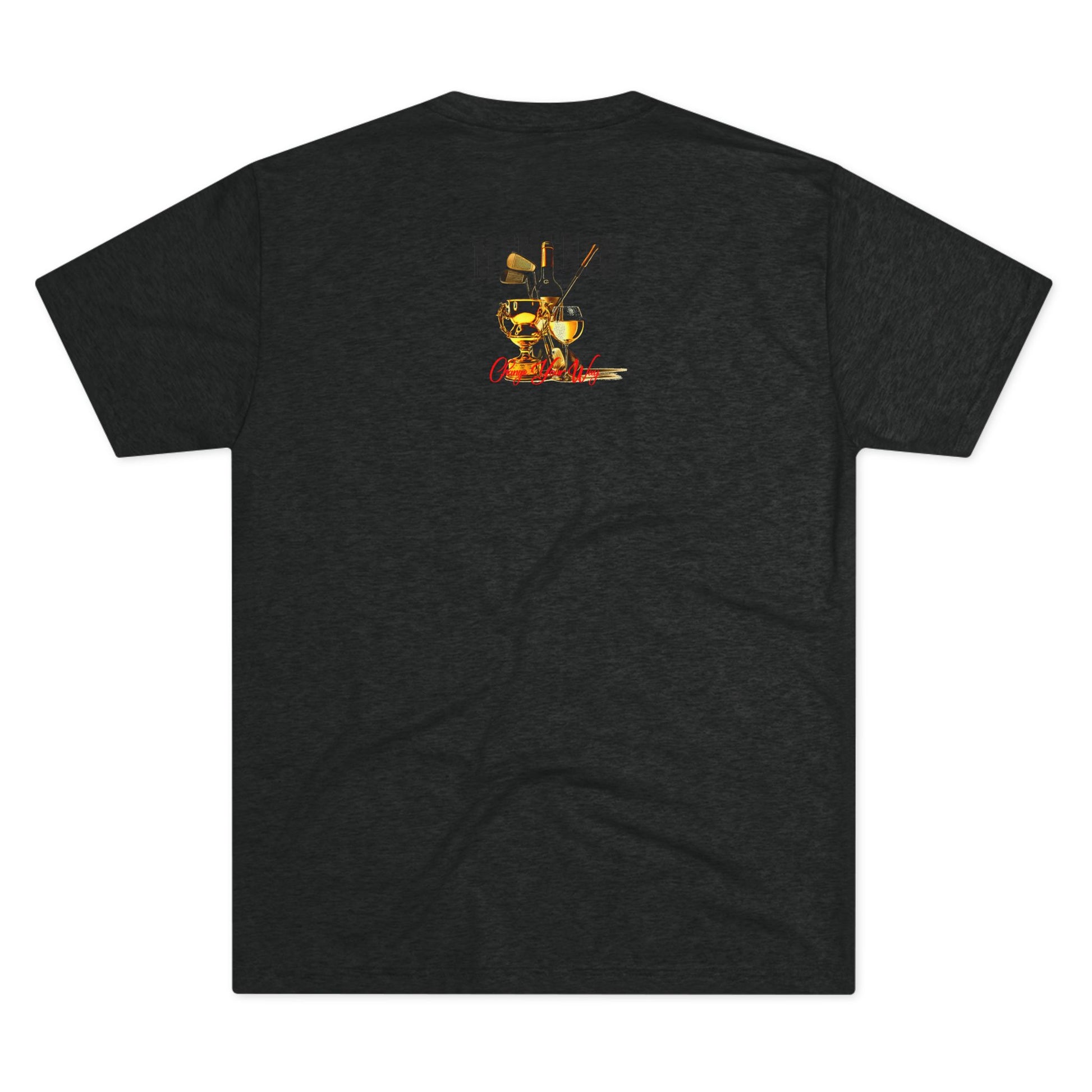 Golf Memento Members Club Vintage Retro Stripe T‑Shirt - Memento Mori Clothing