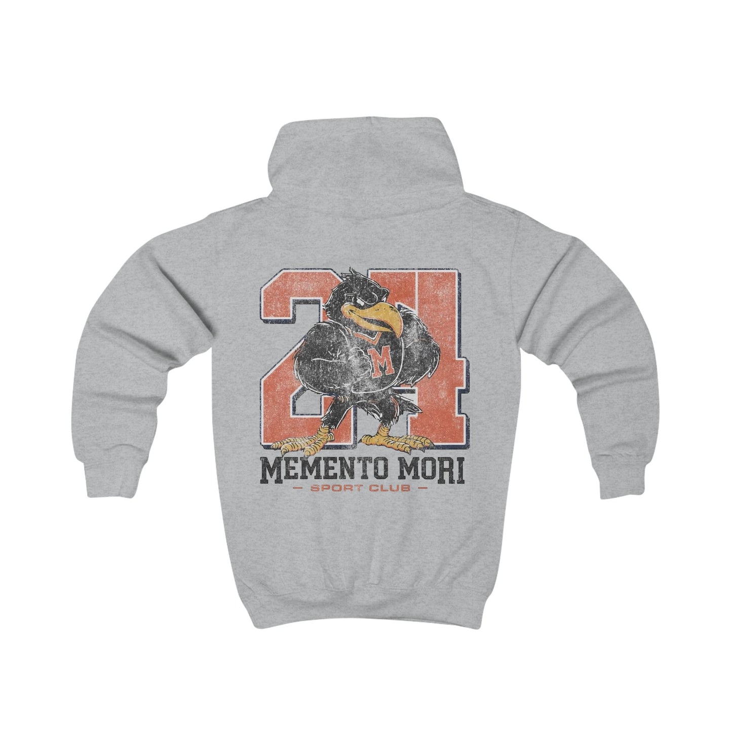 Memento Mori Ravens Sport Club Kids Hoodie — Youth Pullover - Memento Mori Clothing