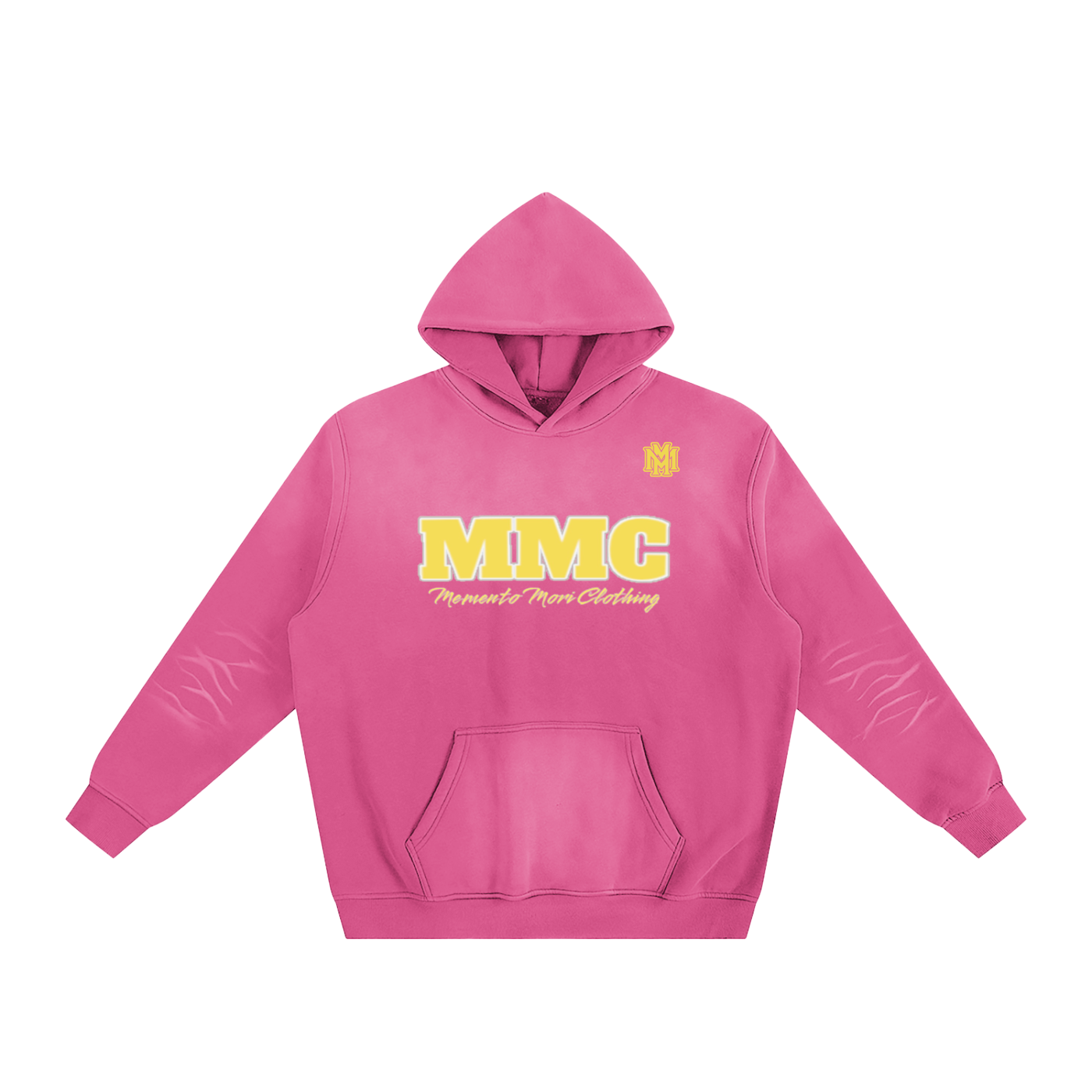 Sunfade Fleeced Hoodie - Memento Mori Clothing