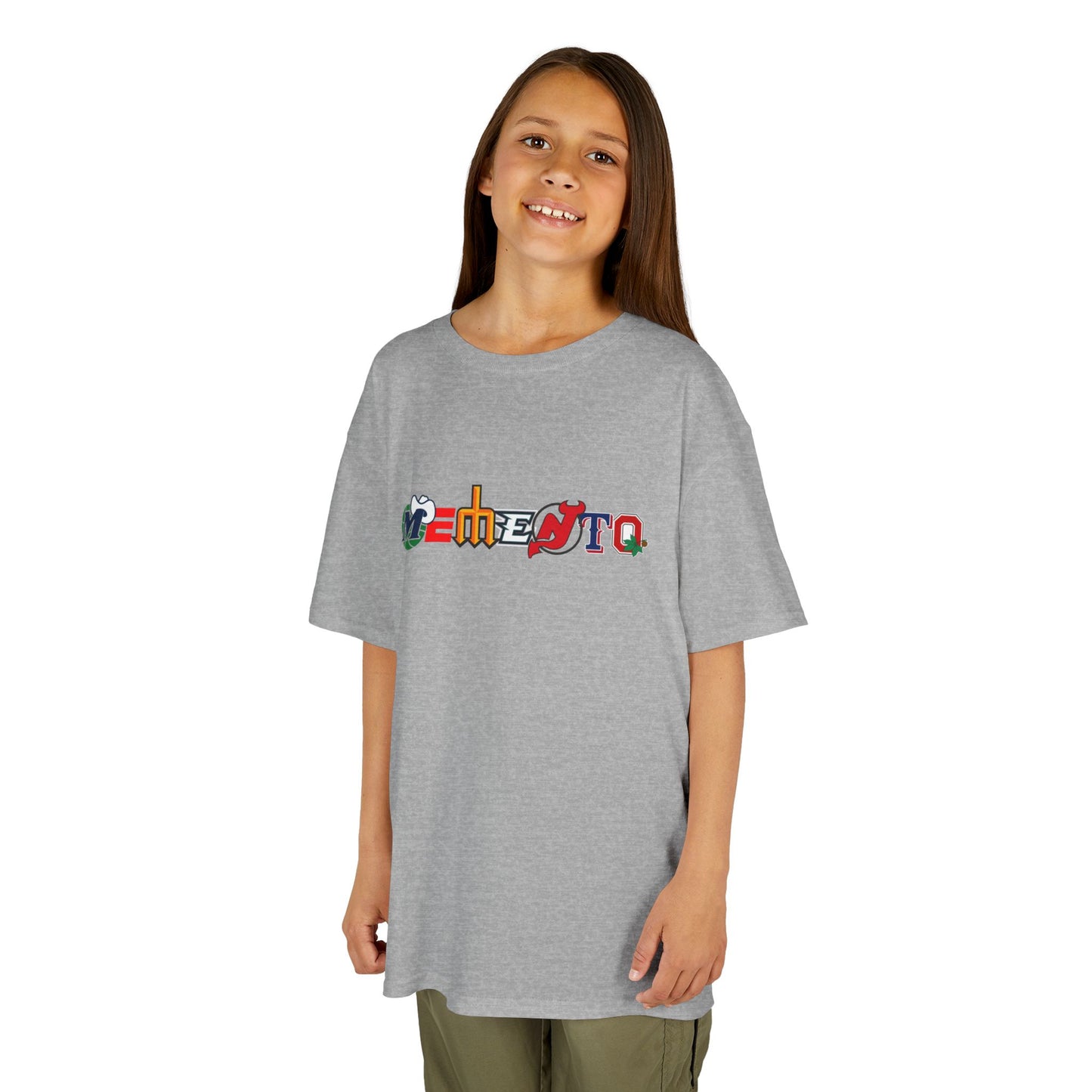 Kids Tee - Memento Sports Logos Tshirt - Memento Mori Clothing