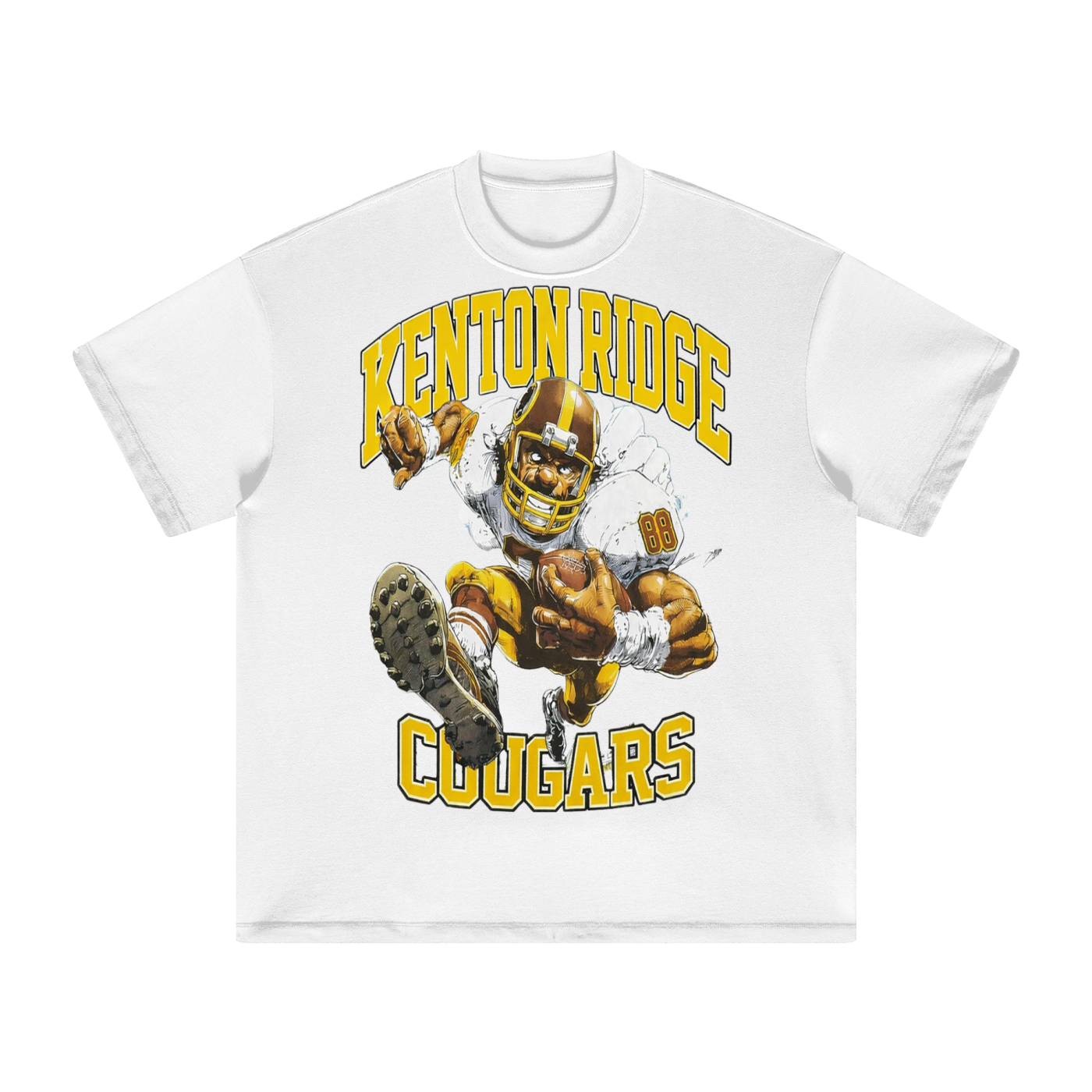 Cougars Heavyweight T-Shirt - Memento Mori Clothing