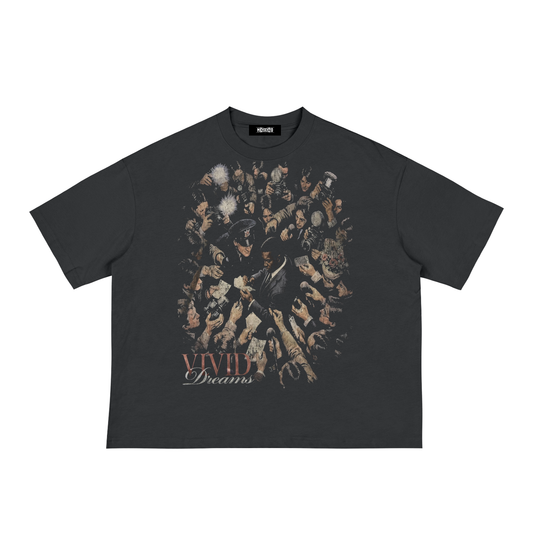 Vivid Dreams Classic Loose Boxy Tee - Memento Mori Clothing