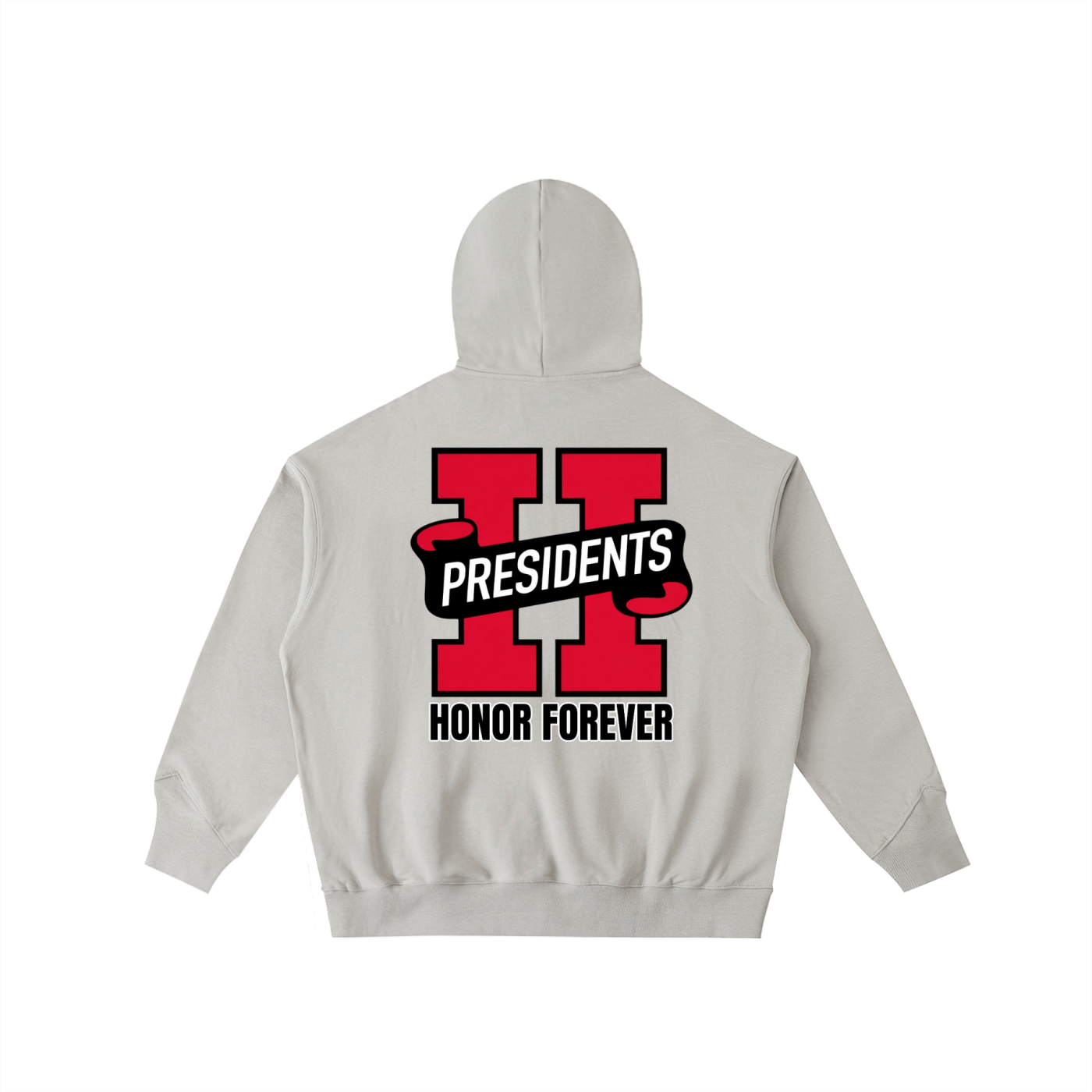 Big Hood Half-Zip Fleece Hoodie - Memento Mori Clothing
