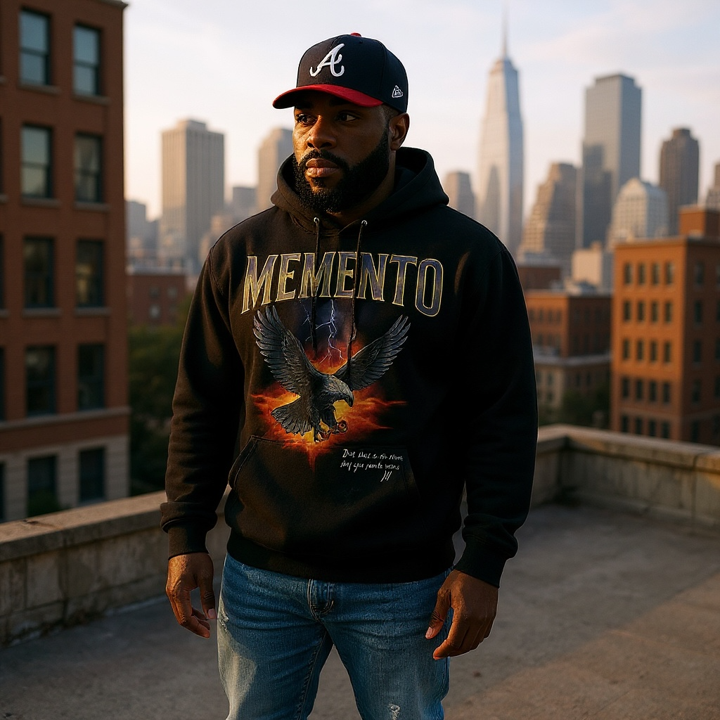 Fly Boxy Hoodie - Memento Mori Clothing