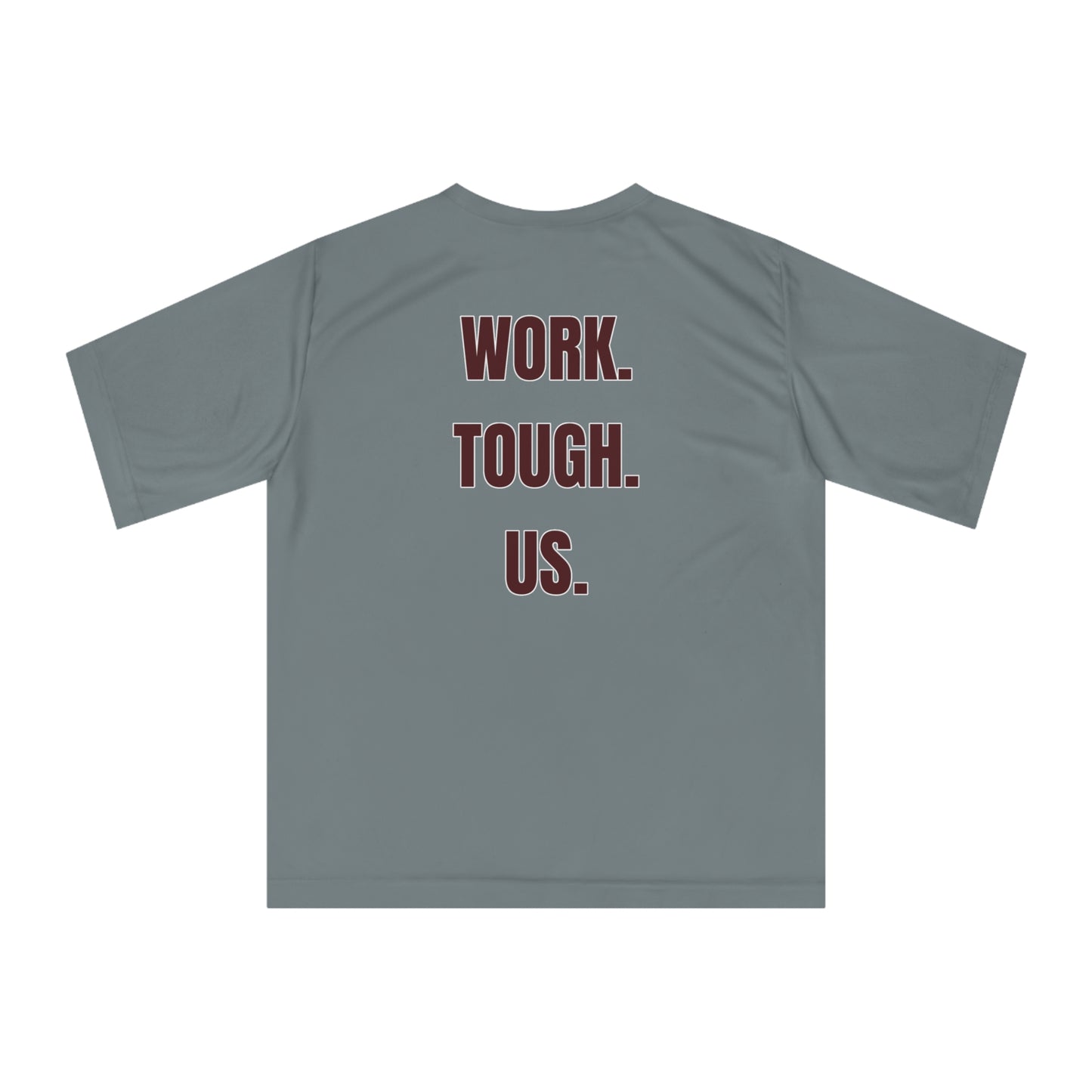 Urbana Performance Tee — "WORK. TOUGH. US." Athletic Tech Shirt - Memento Mori Clothing