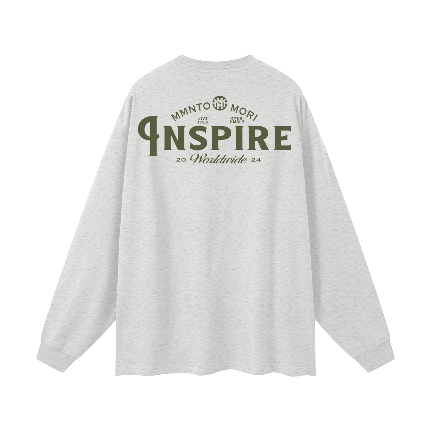 Inspire Long Sleeve T-Shirt - Memento Mori Clothing