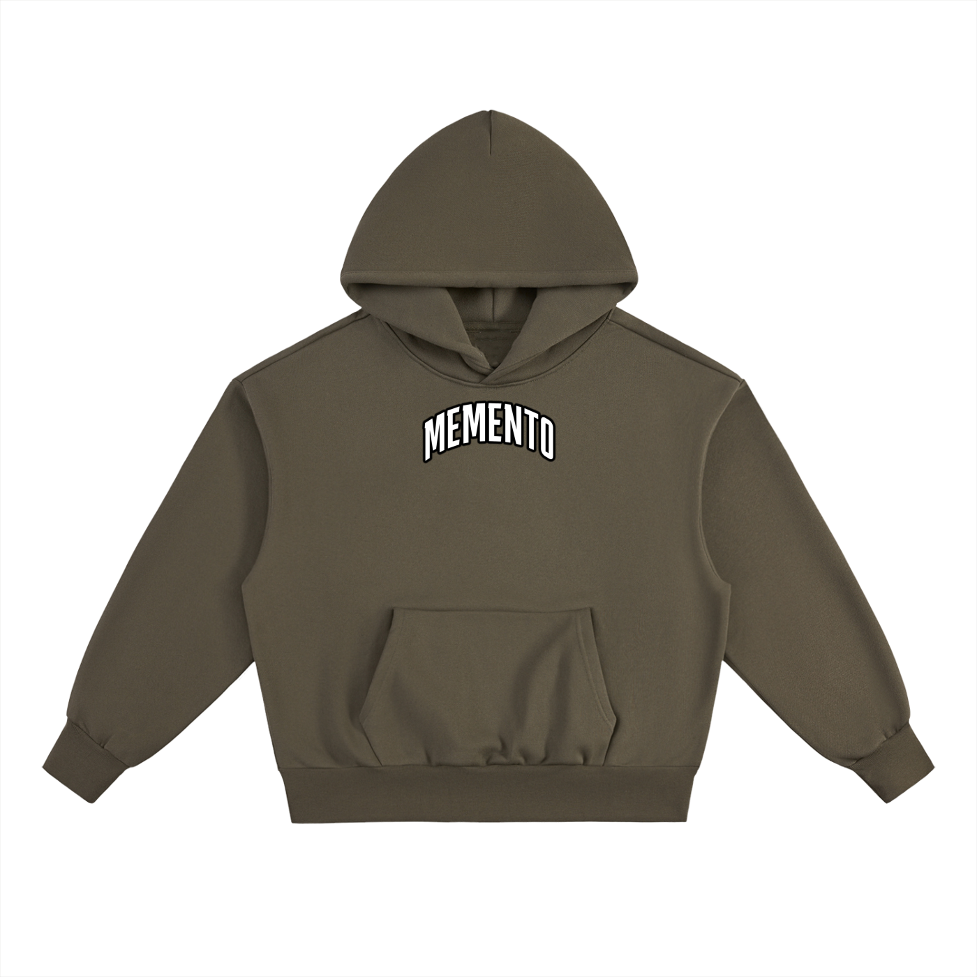 Essential Heavyweight Fleece Hoodie - Memento Mori Clothing