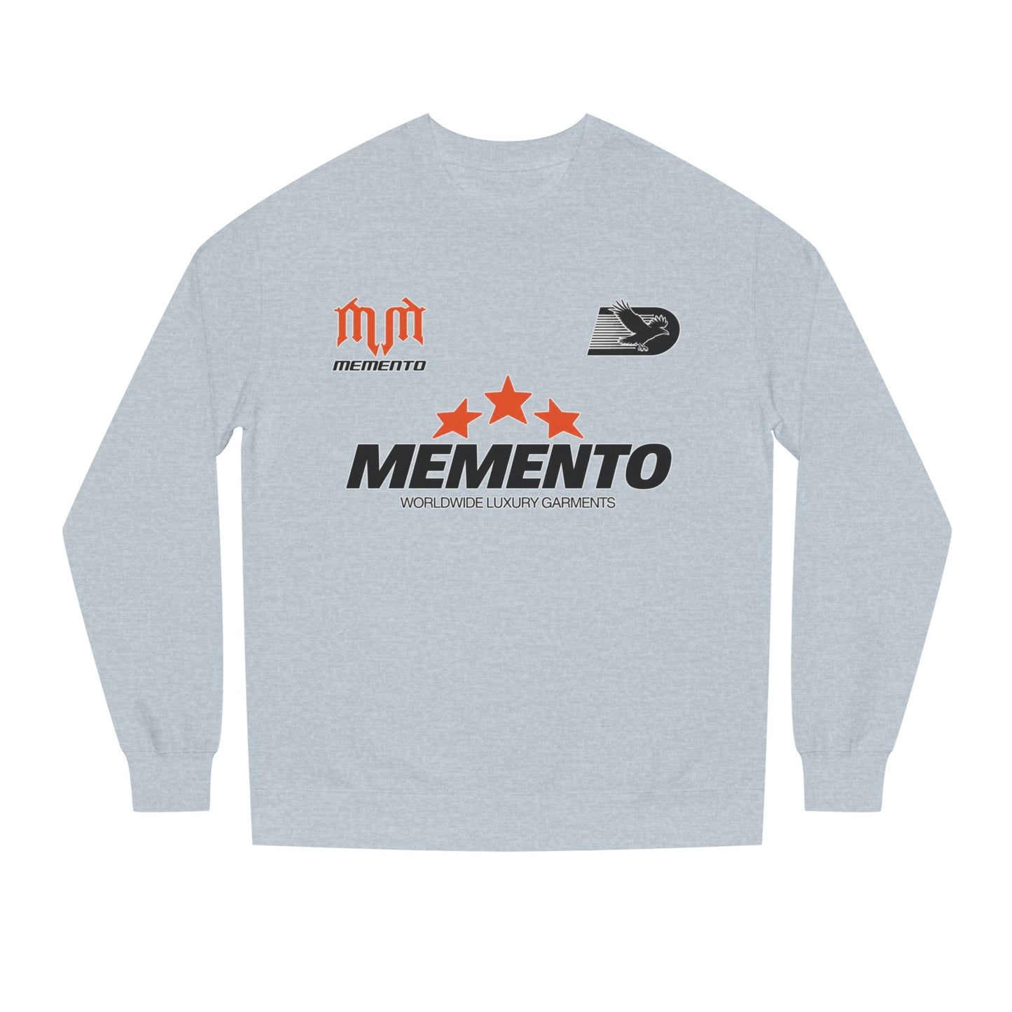 Memento Logo Crewneck Sweatshirt — Star Emblem