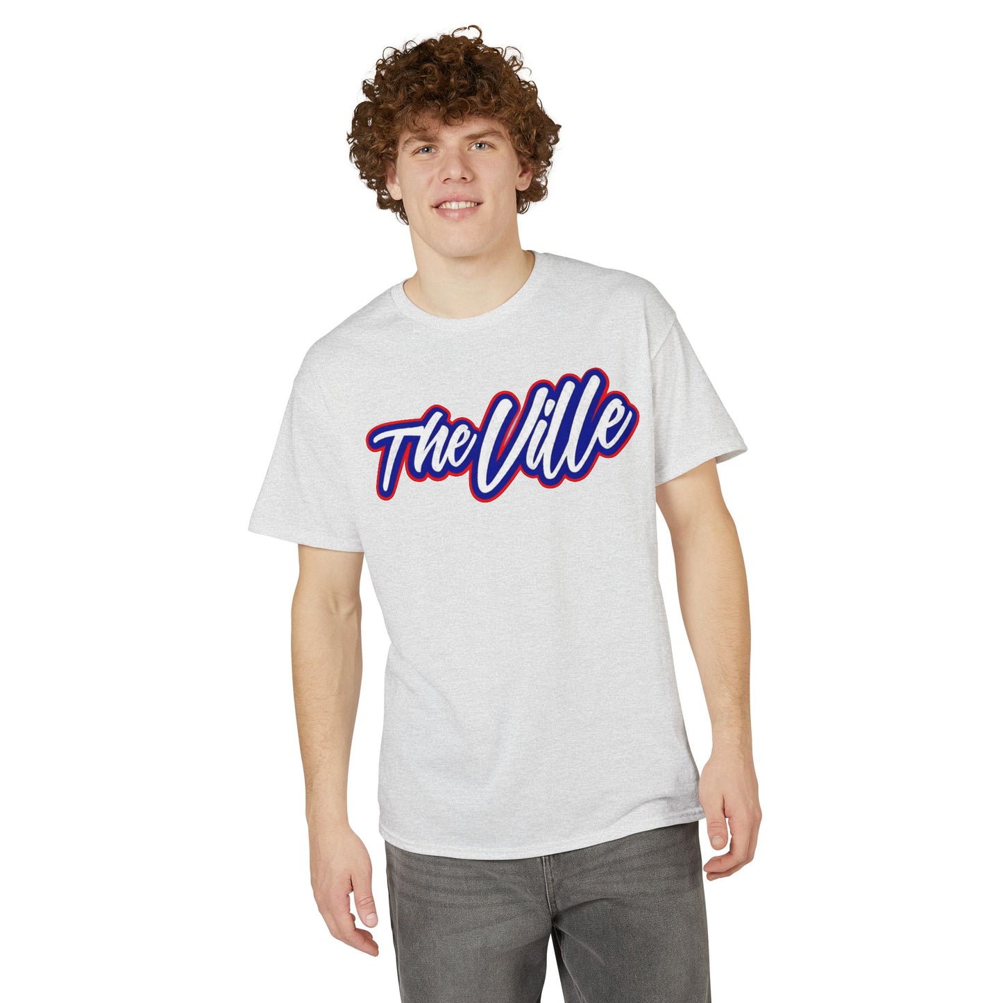 The Ville Script T-Shirt — Retro Athletic Graphic Tee