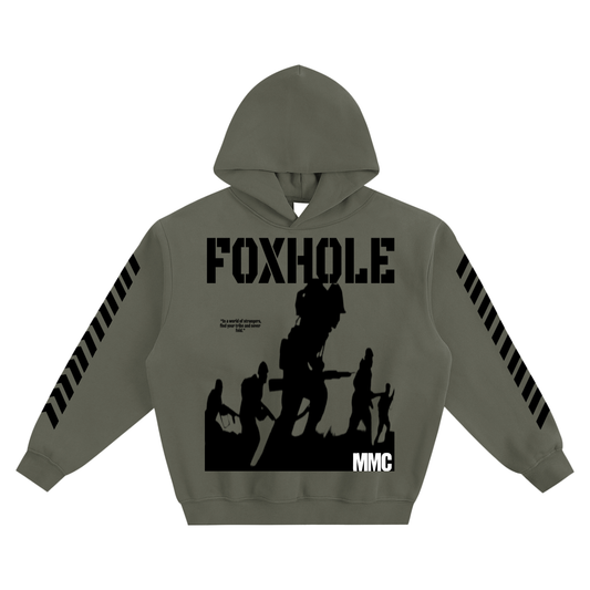 Fleeced Boxy Hoodie - Memento Mori Clothing