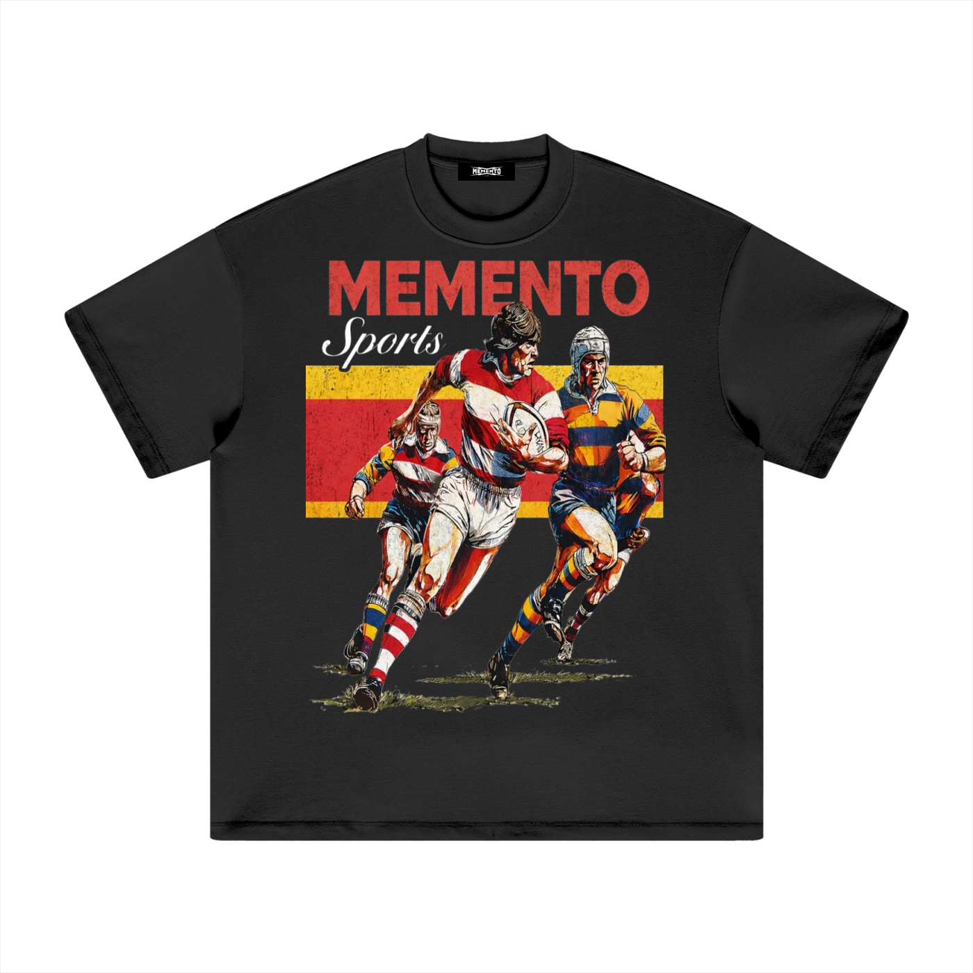 Rugged Rugby Heavyweight T-Shirt - Memento Mori Clothing